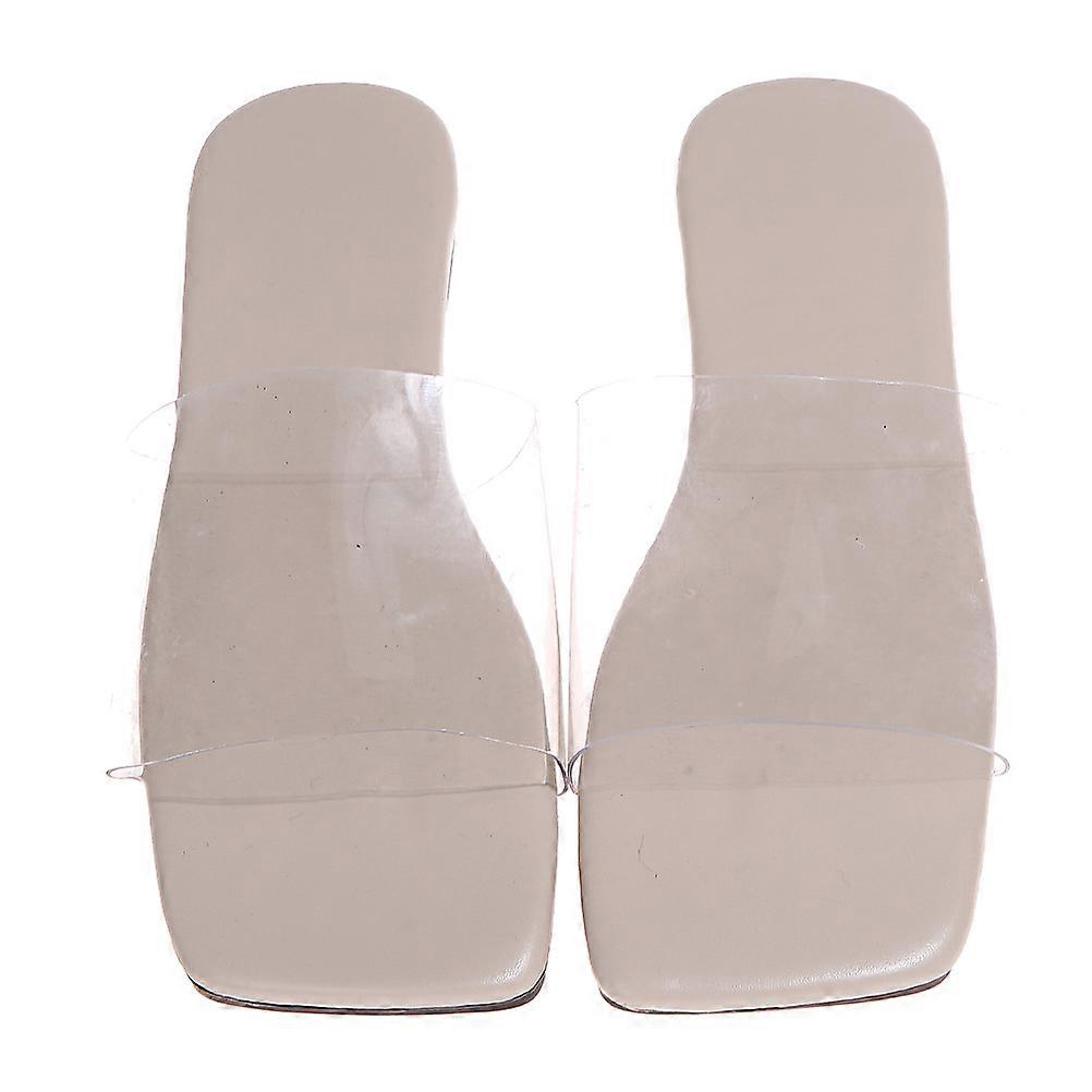 Fashion Slipper 1 Pair Flat Bottom Sandals Suitable For Women Size 23.5CM Non-slip And Durable For Summer