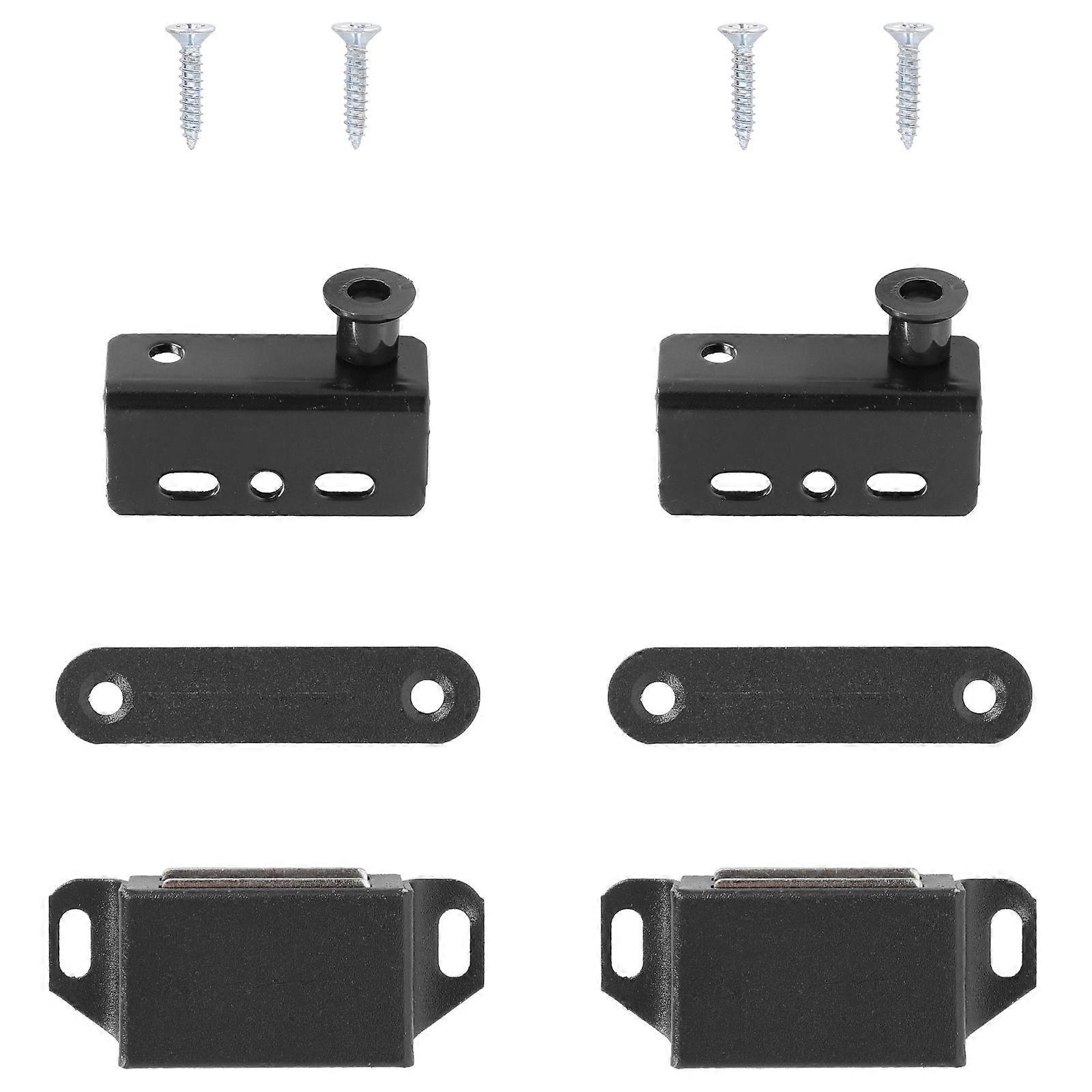Magnetic Door Catches 2 Sets For Kitchen Cabinets Sliding Doors And Windows Safe And Secure Closing