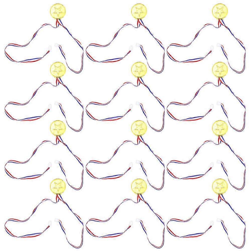 Plastic Medals 12Pcs For Toddlers Classroom Supplies Days