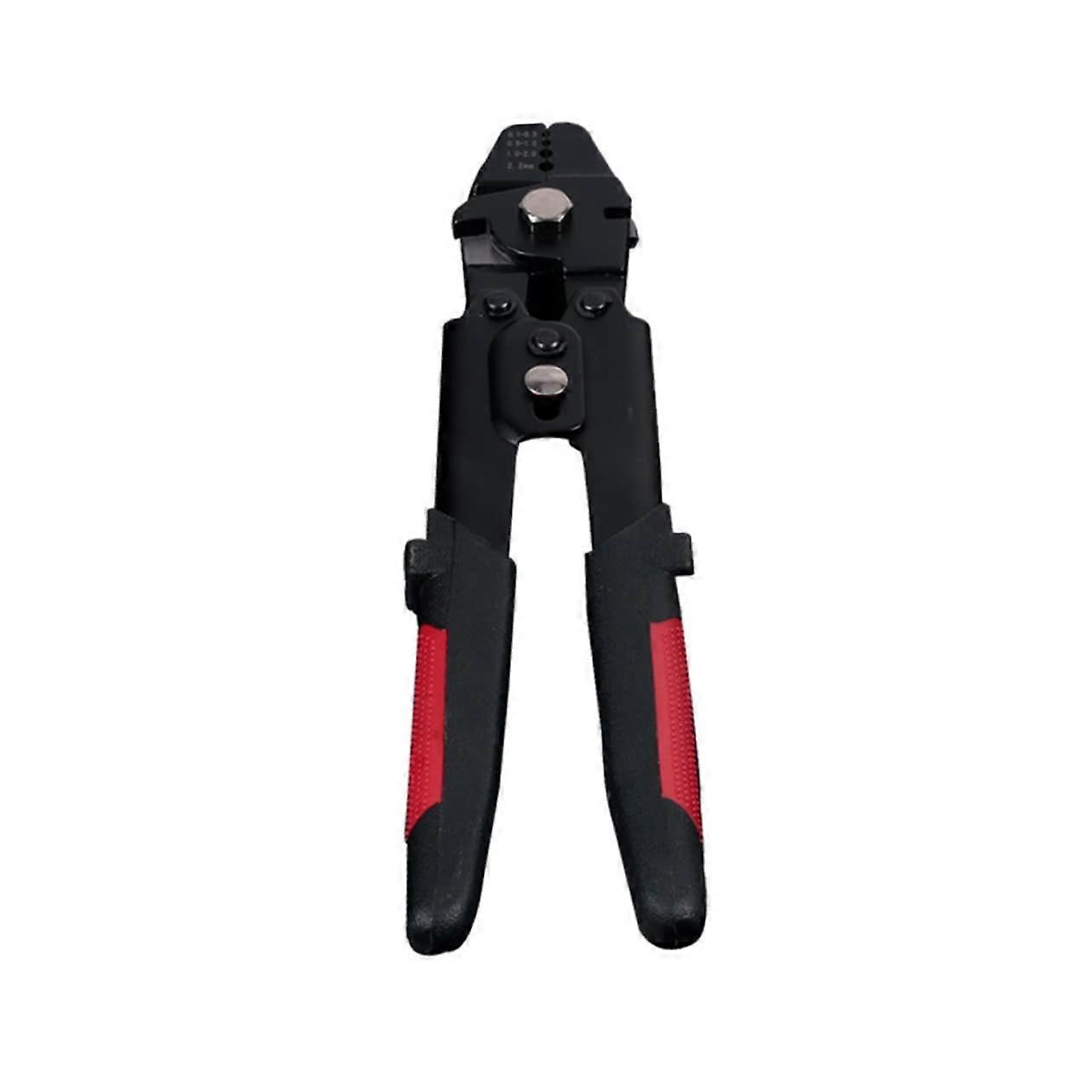 Wire Crimping Tool for Ropes and Cables, Heavy-Duty Loop Crimper for Winch Rope Kits, Cable Clamps, and Connectors