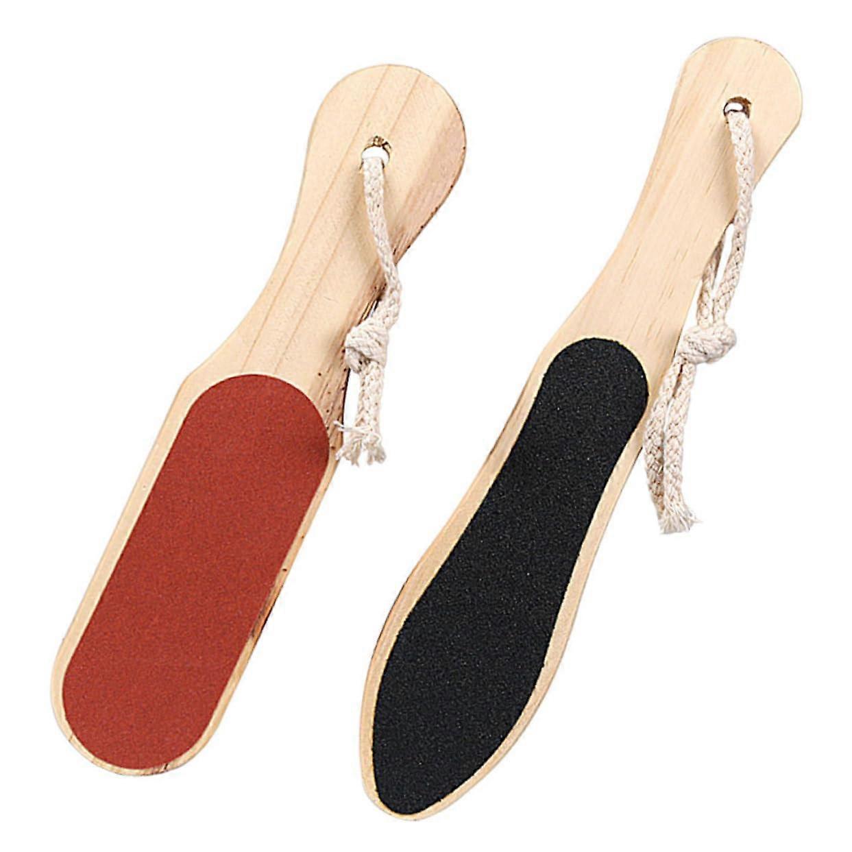 Foot Scraper Board Pedicure Foot Files for Callus Removal Lightweight Durable Material Compact Design Pack of 2