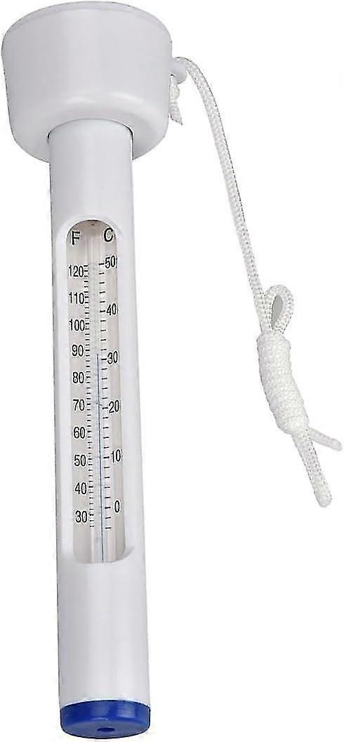 PP Floating Thermometer for Waterproof SPA Swimming Pool Jacuzzis (White)