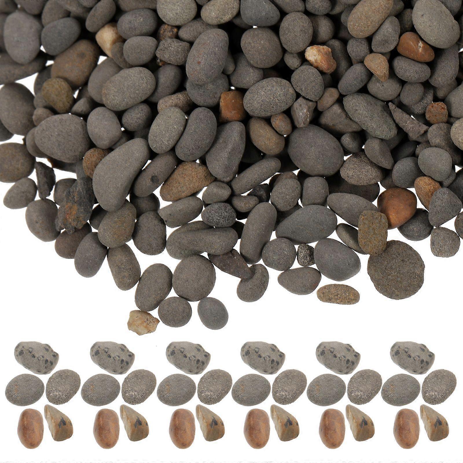 1 Bag of Microlandscape Layout Miniature Stone Natural Small Rocks Model Sand Table Decoration
