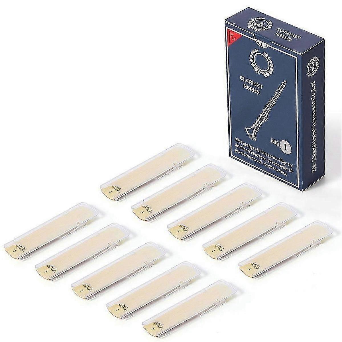 10 Stück Klarinette Klarinette Instrument Zubehör Härte-1.0