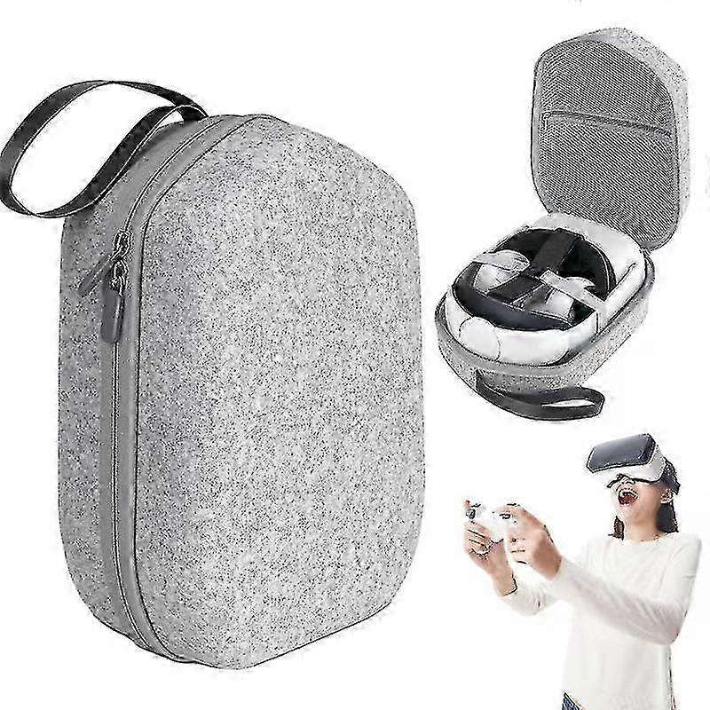 Hard Carrying Case Compatible With Meta/oculus Quest 2 Basic /elite Version, Large Space Cover Storage Bag