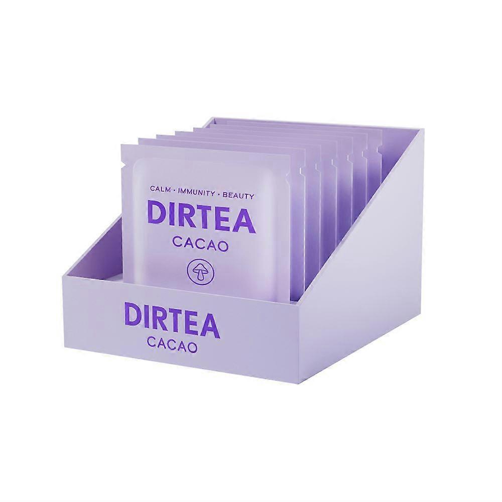 Dirtea Mushroom Cacao 1 single sachet serving. - 3 Pack