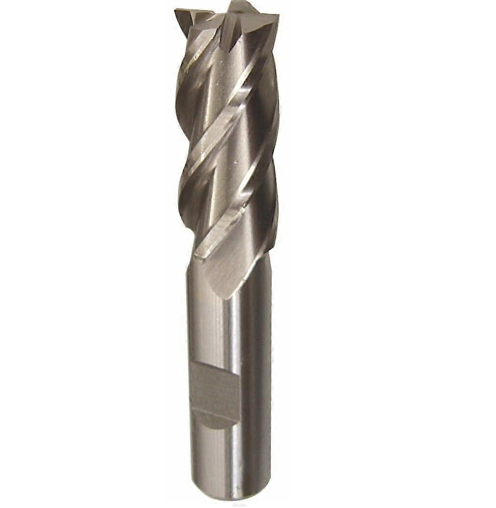 5/16' X 3/8' Speed Steel 4 Flute Single End End Mill, BRC Series