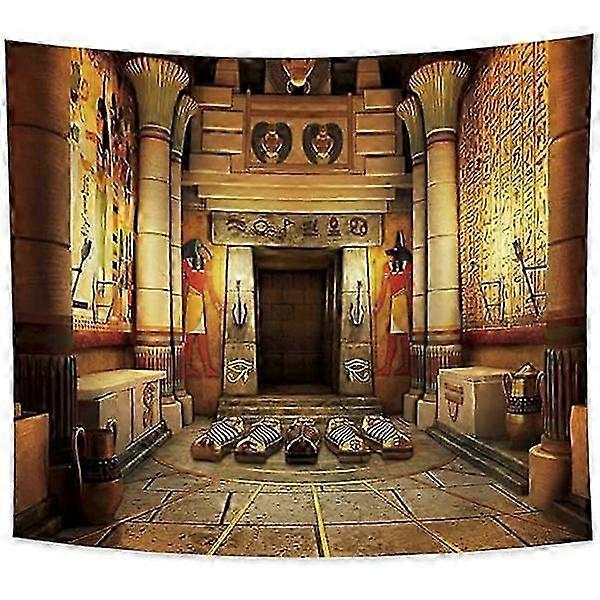 95x75cm Egyptian wallpaper, Sphinx anime ethnic pattern