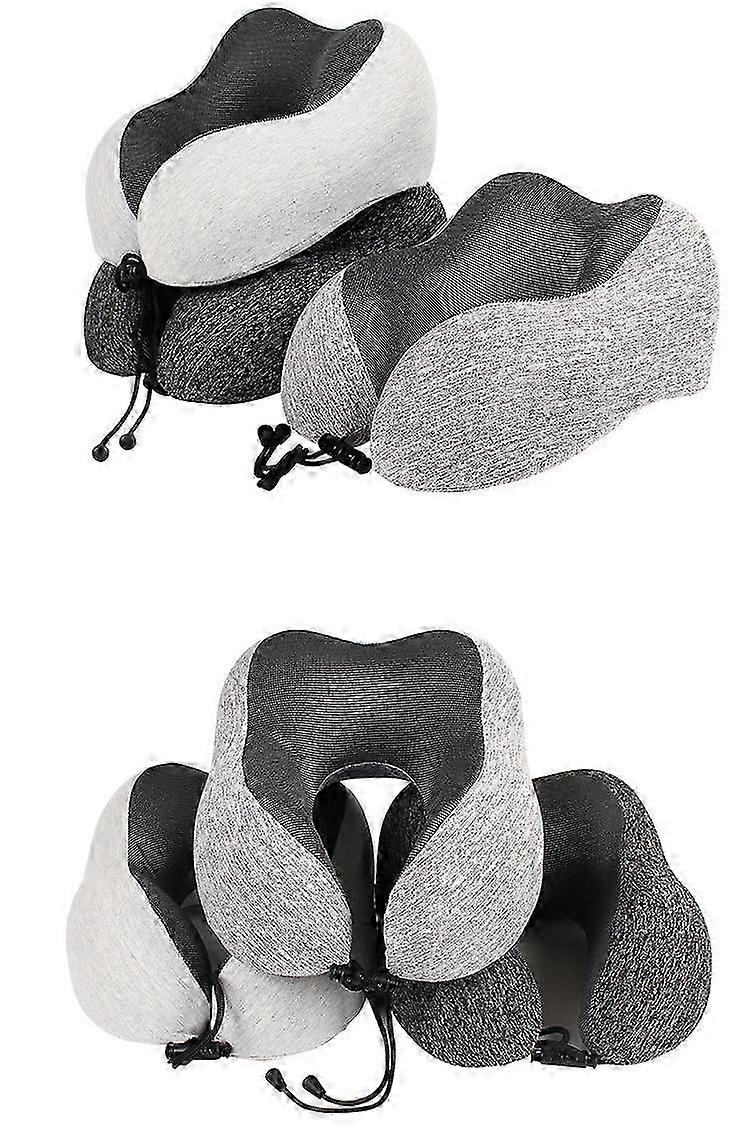 Soft Comfortable Travel Pillow Cationic U-shape Pillow Memory Foam ...