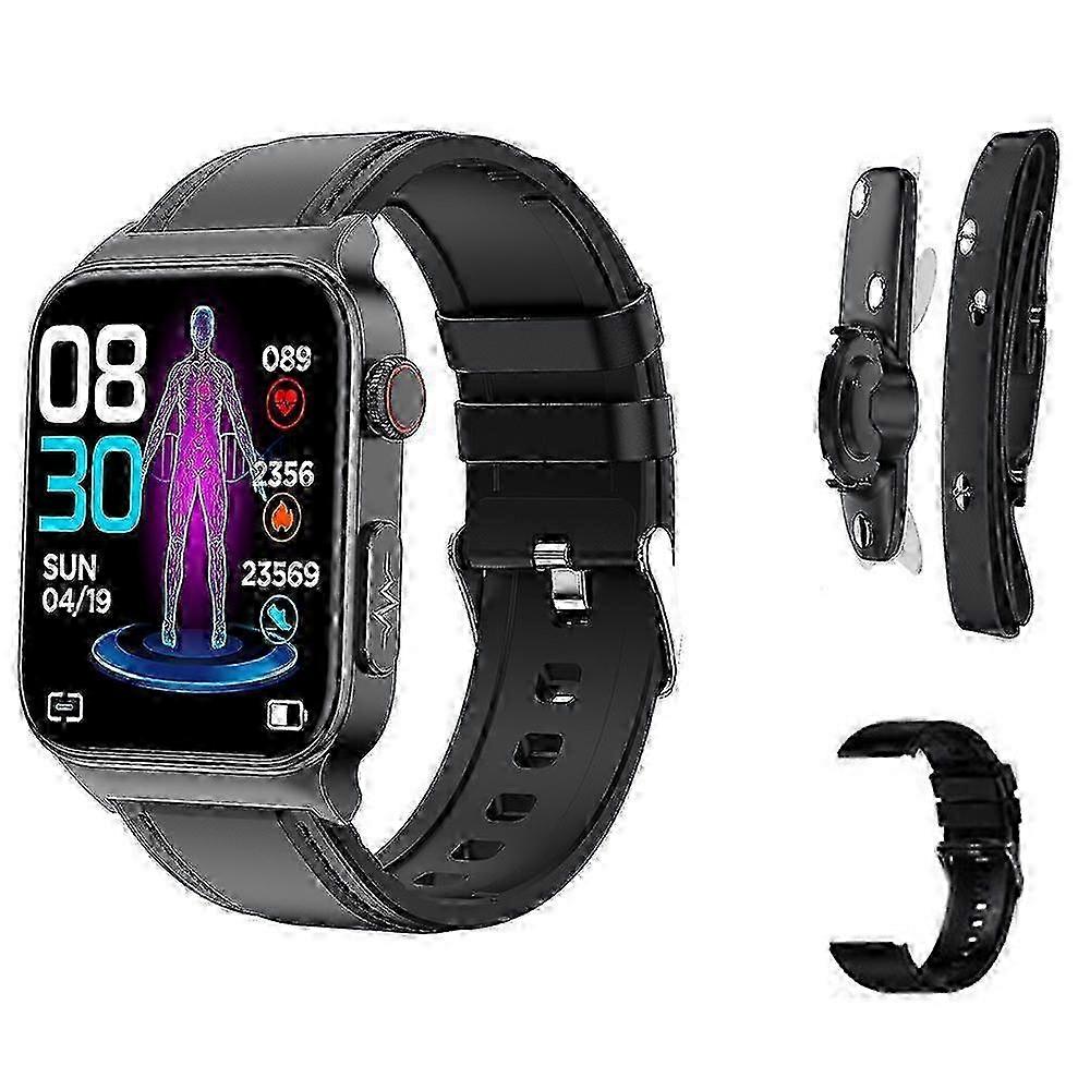 ECG and PPG Smartwatch for Health Monitoring - Blood Glucose & Pressure Tracking Device
