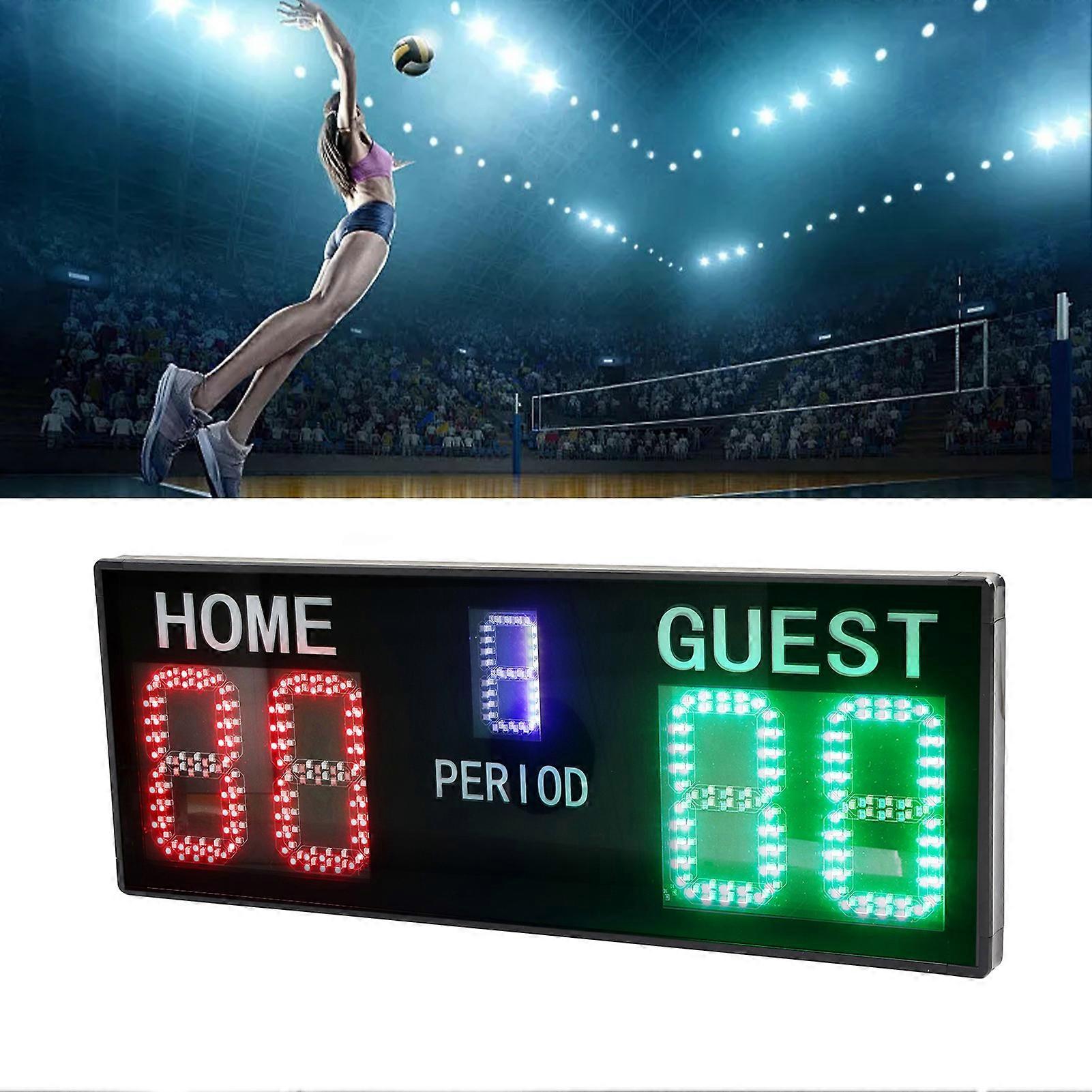 Digital Scoreboard GA30B 5-Digit Electronic Score Keeper 5V-RC