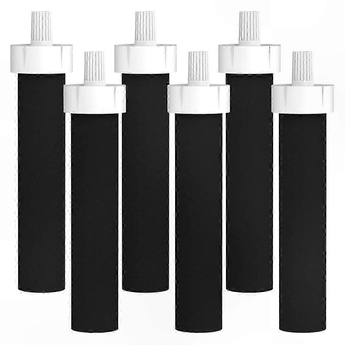 Replacement Filters for Hard Sided and Sport Water Bottles, 6-Pack