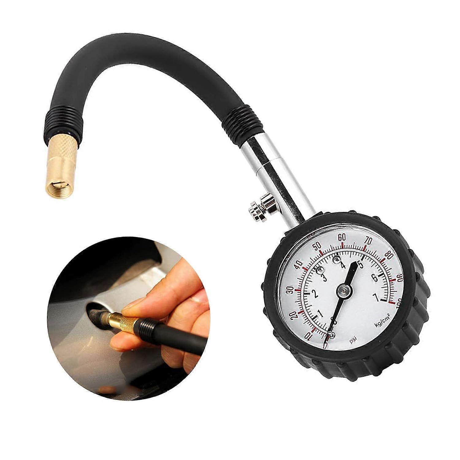 Däcktryckstestare Bil Däcktrycksmätare Övervakning Däcktrycksmätare