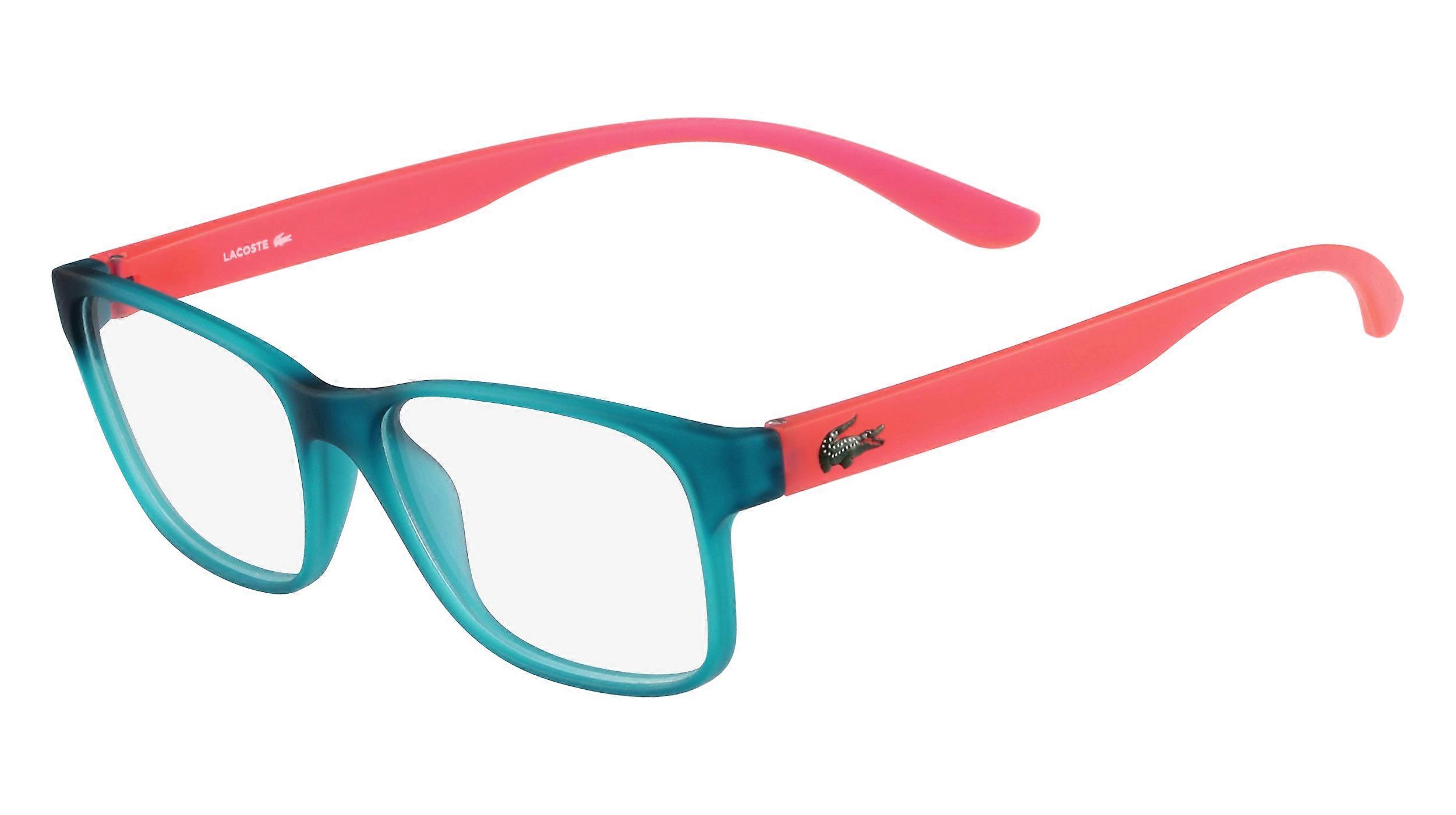 Eyewear Frames LACOSTE L3804B N 444 AQUA MATTE W/STAR PHOSPHO T 51/16/135 CHILD