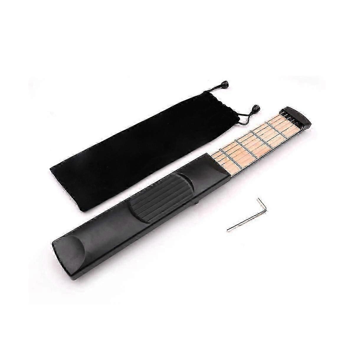 Six-fret Portable Guitar Practice Device Finger Chord Conversion Trainer Finger Force Practice Pock