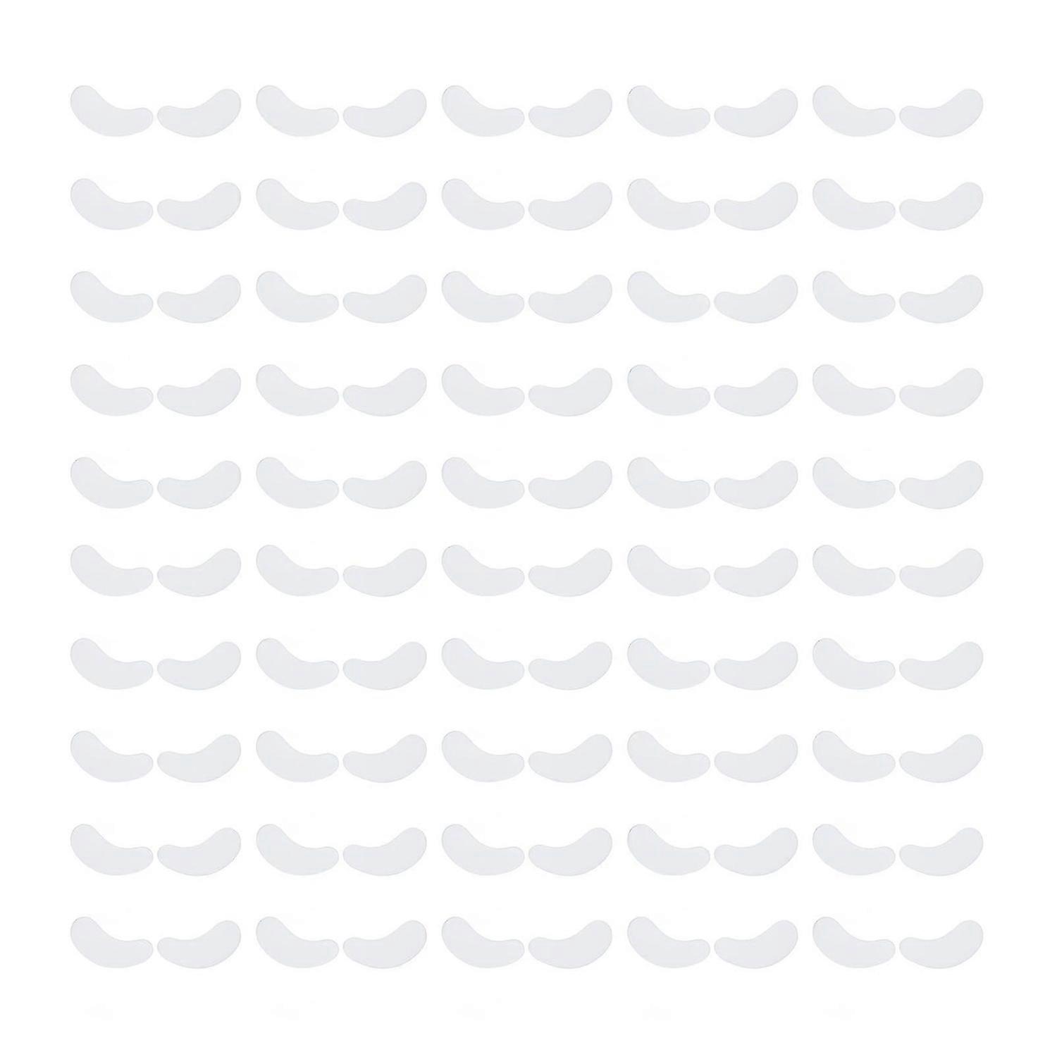 2025 Latest Model 50pcs Eyelash Pads Gel Lash Pads Under Eye Hydrogel Eye Pads...