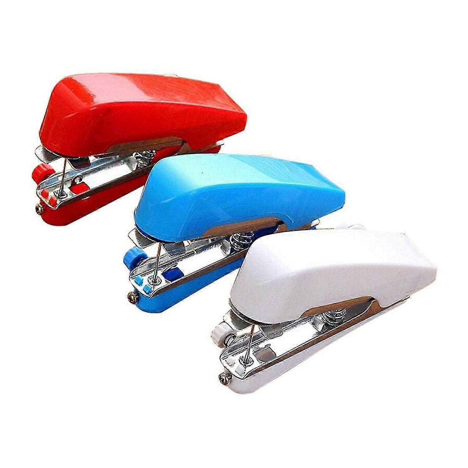 Home Handheld Sewing Machine Protable Travel Clothes Fabrics