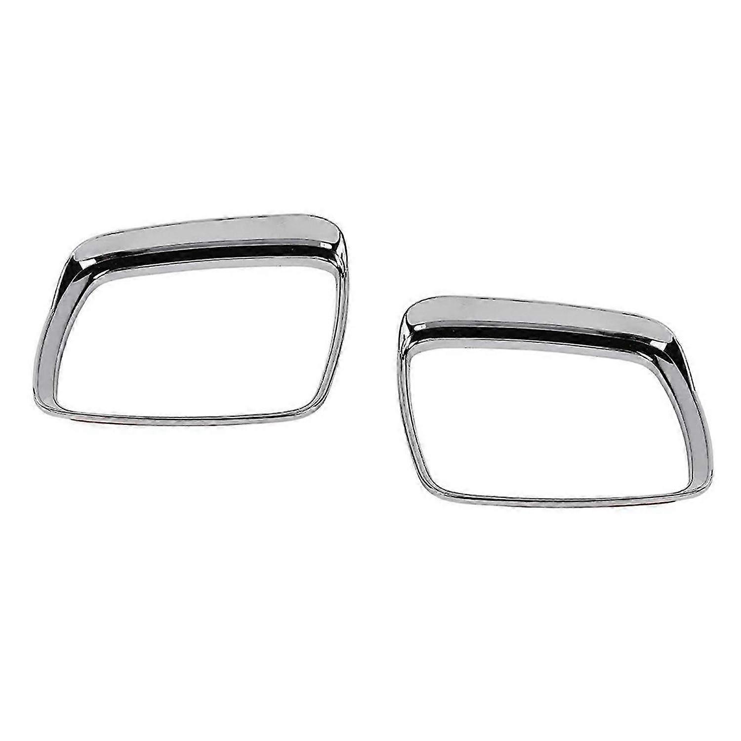For Journey Freemont 2013-2016 Chrome Car Rear View Mirror Trim Rain Ryebrow Frame Sticker Accessori