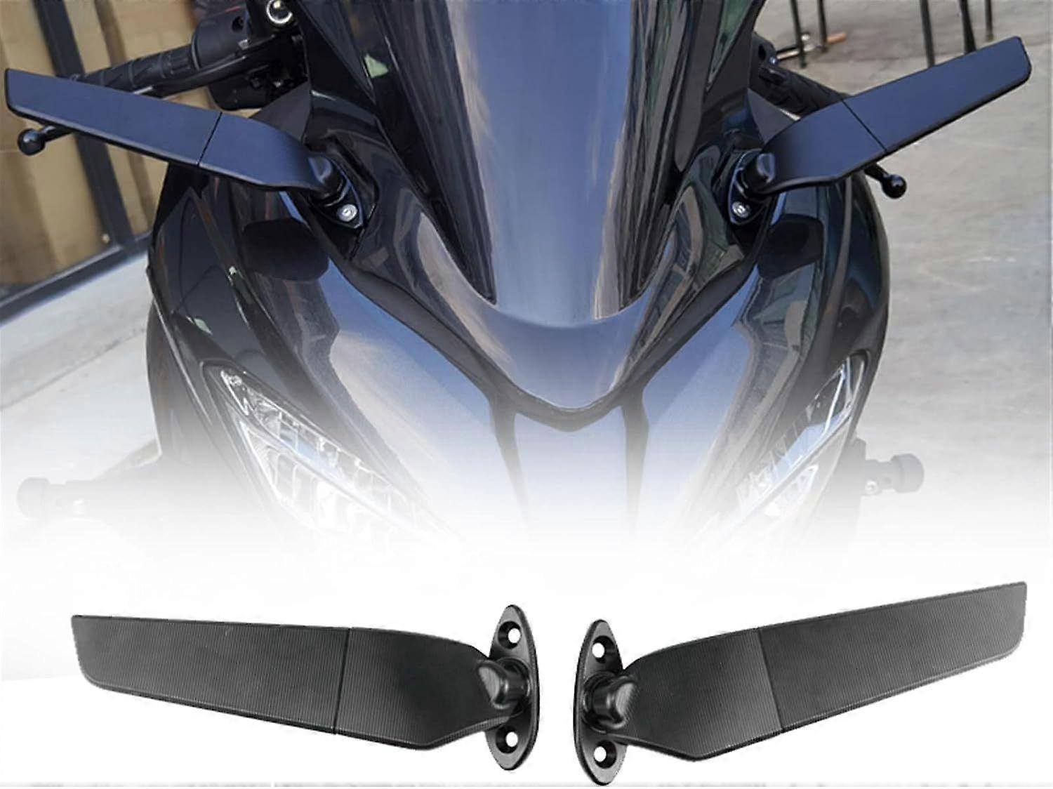 For KAWASAKI NINJA250 NINJA 300 NINJA 400 NINJA 650 Rearview Mirrors Adjustable