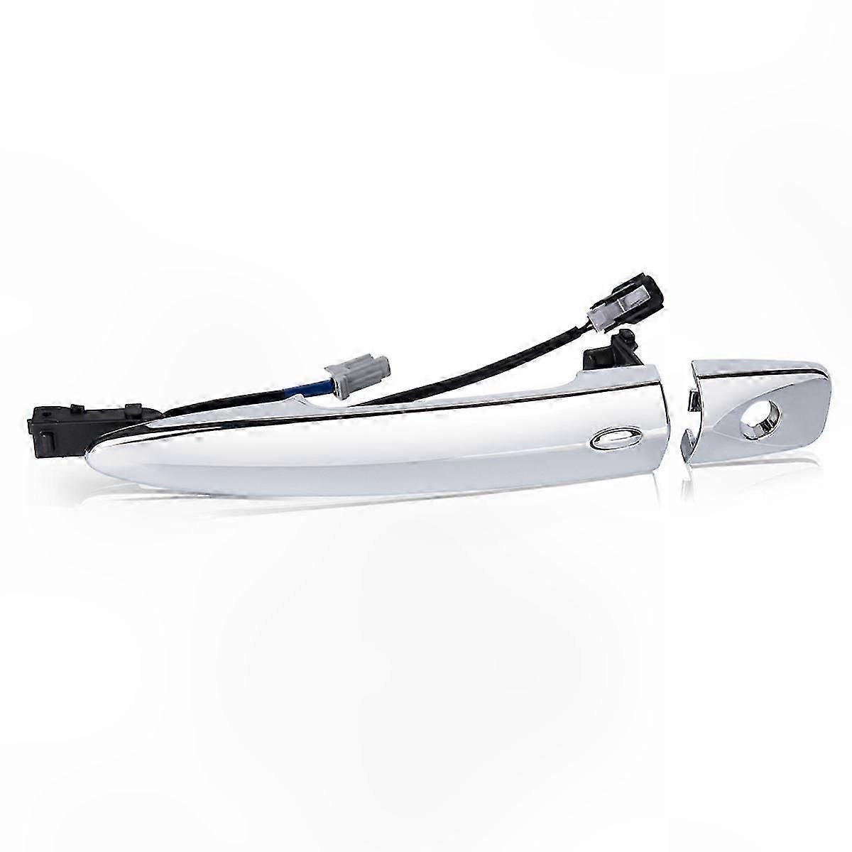 Chrome Exterior Door Handle for Select Models 2009-2018, Keyless Entry Compatible