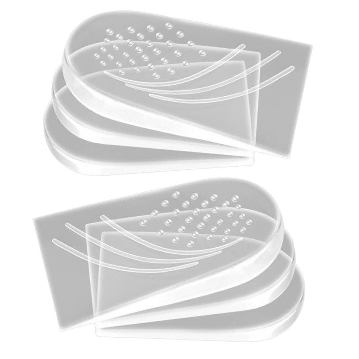 3-Layer Height Increase Insoles, Adjustable XO-Style Legs, L