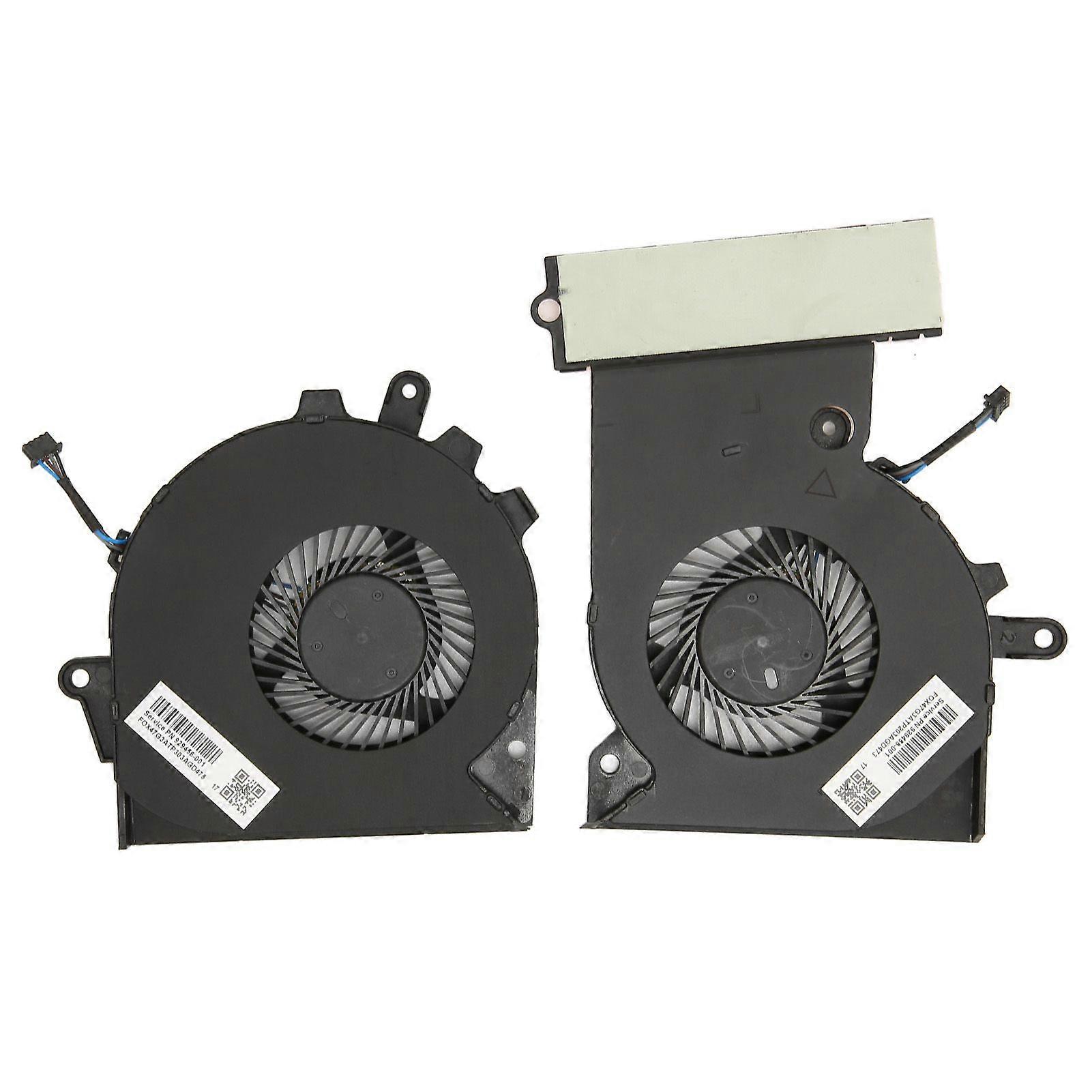 CPU GPU Cooling Fan Good Heat Dissipation 4 Pin Small Light Laptop Heatsink Fan for HP Omen 15 CE for 17 AN for 17 AN012DX