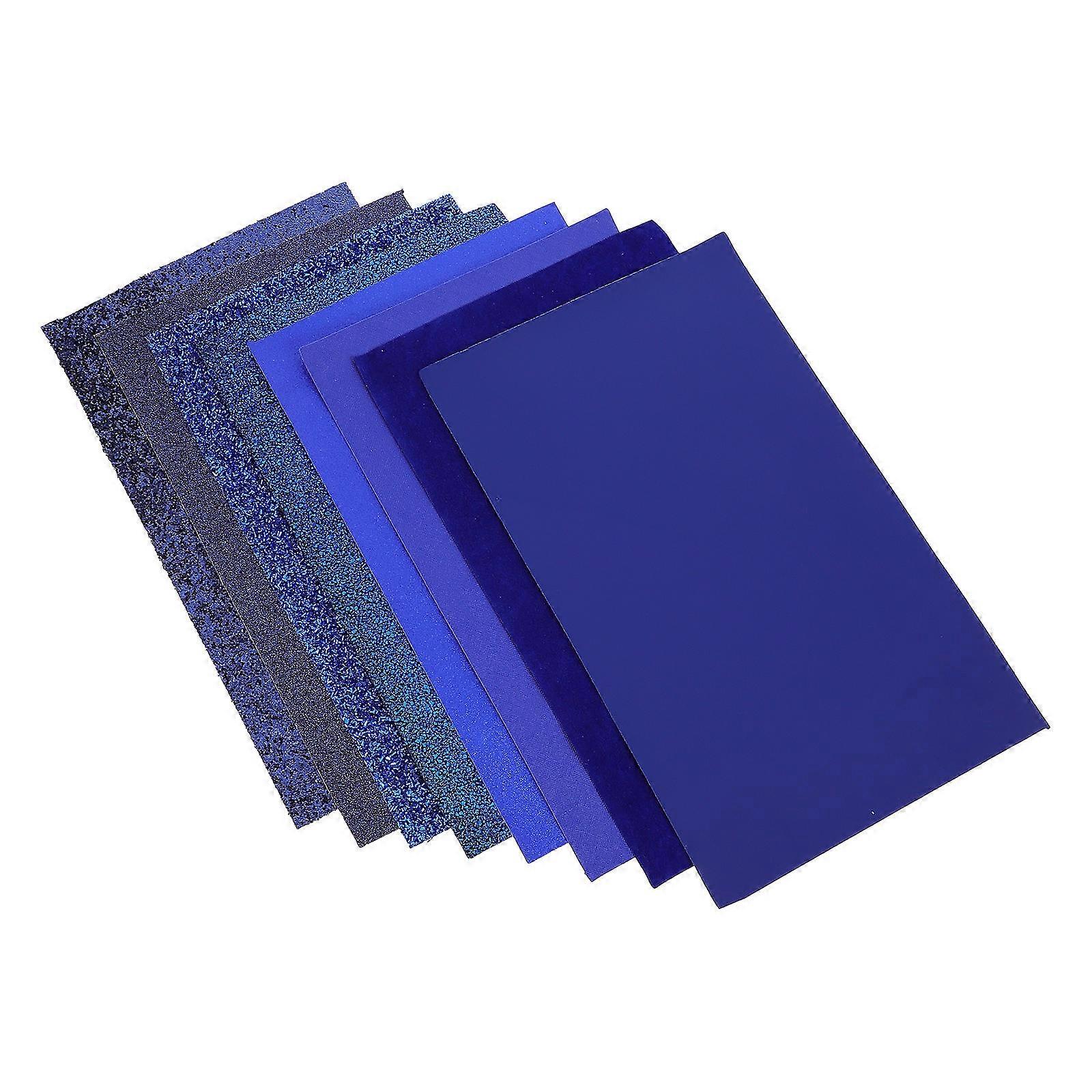 Glitter Sheet Synthetic Fabric for DIY Craft 16 Sheets