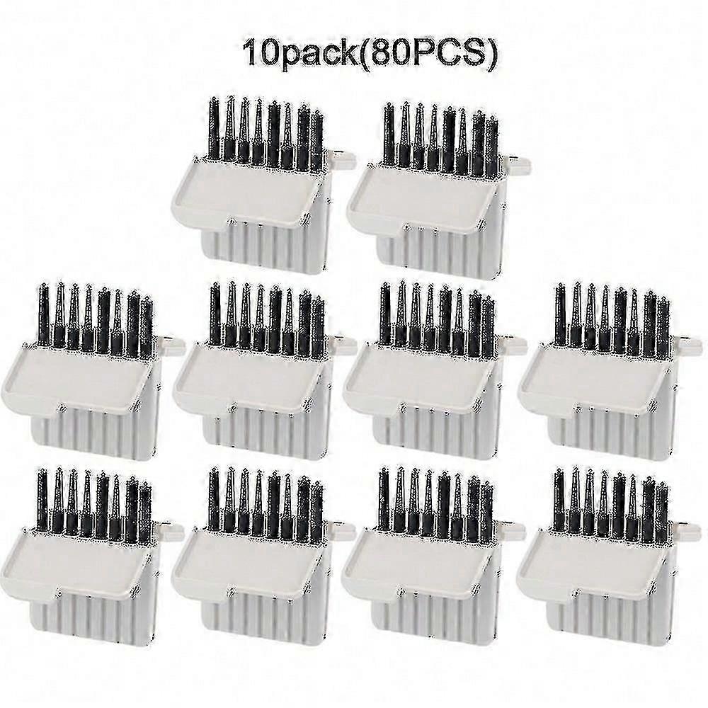 40pcs フォナック補聴器耳蝋保護フィルター&クリーニングツール - 補聴器用セルストップアクセサリー