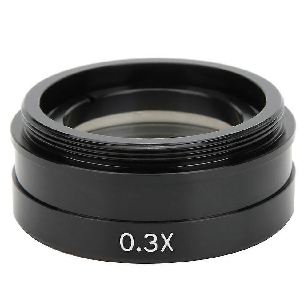 Objectif zoom 0,3X pour microscope industriel à monture C, accessoires pour microscope industriel