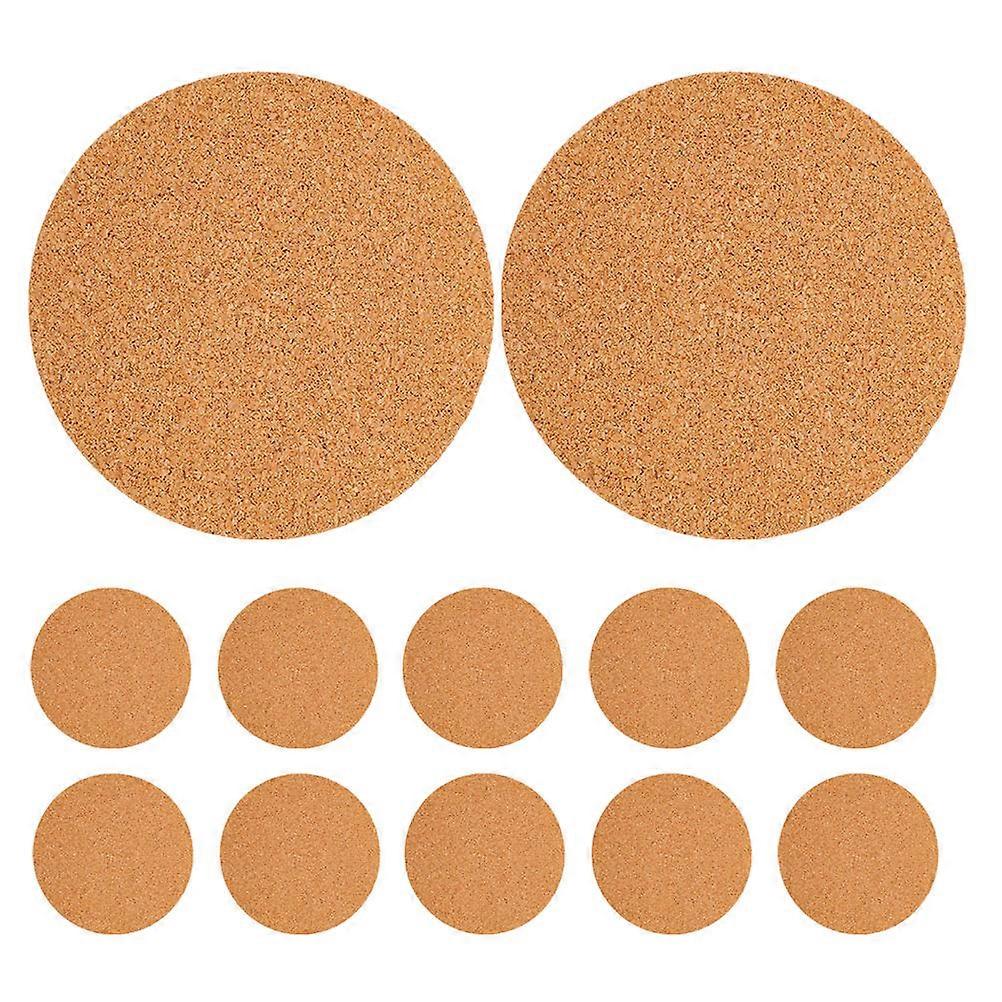 Self Adhesive Cork Circles Deliver Noise Reduction for 30Pcs Cup Use