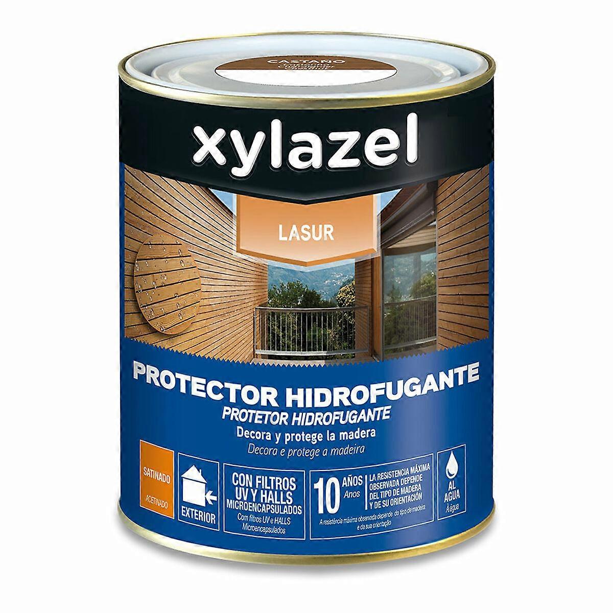 Lasur Xylazel 棕色缎面饰面 750 毫升