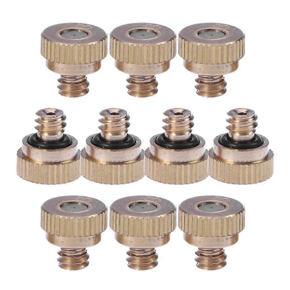 Metal Misting Nozzle Outdoor Atomizing Spray Mister Nozzle Replacement 40Pcs