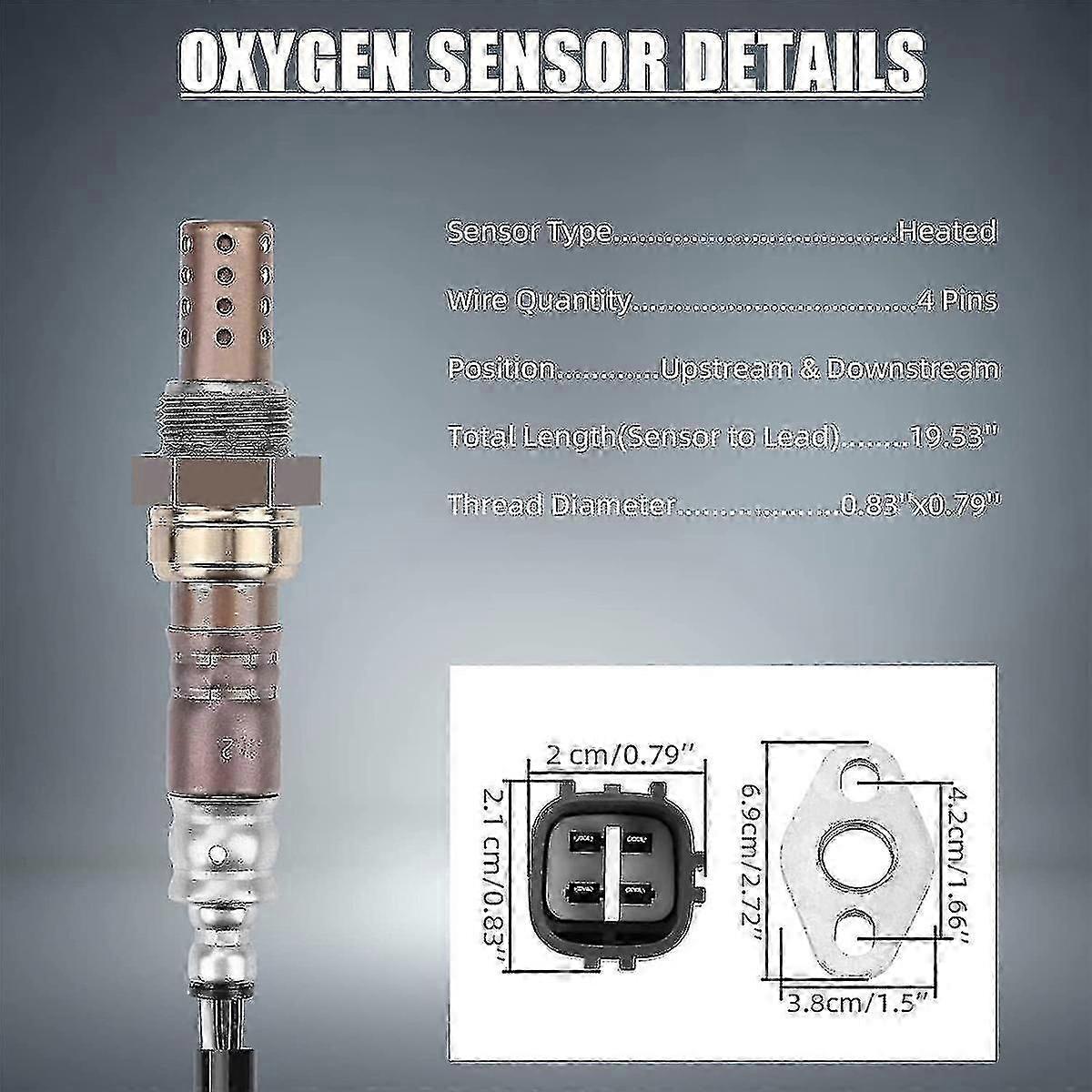 O2 Sensor Oxygen Sensor 234-4162 Upstream Downstream For Toyota 1996-2000 4runner 95-98 T100 1995-2000 Tacoma Tundra