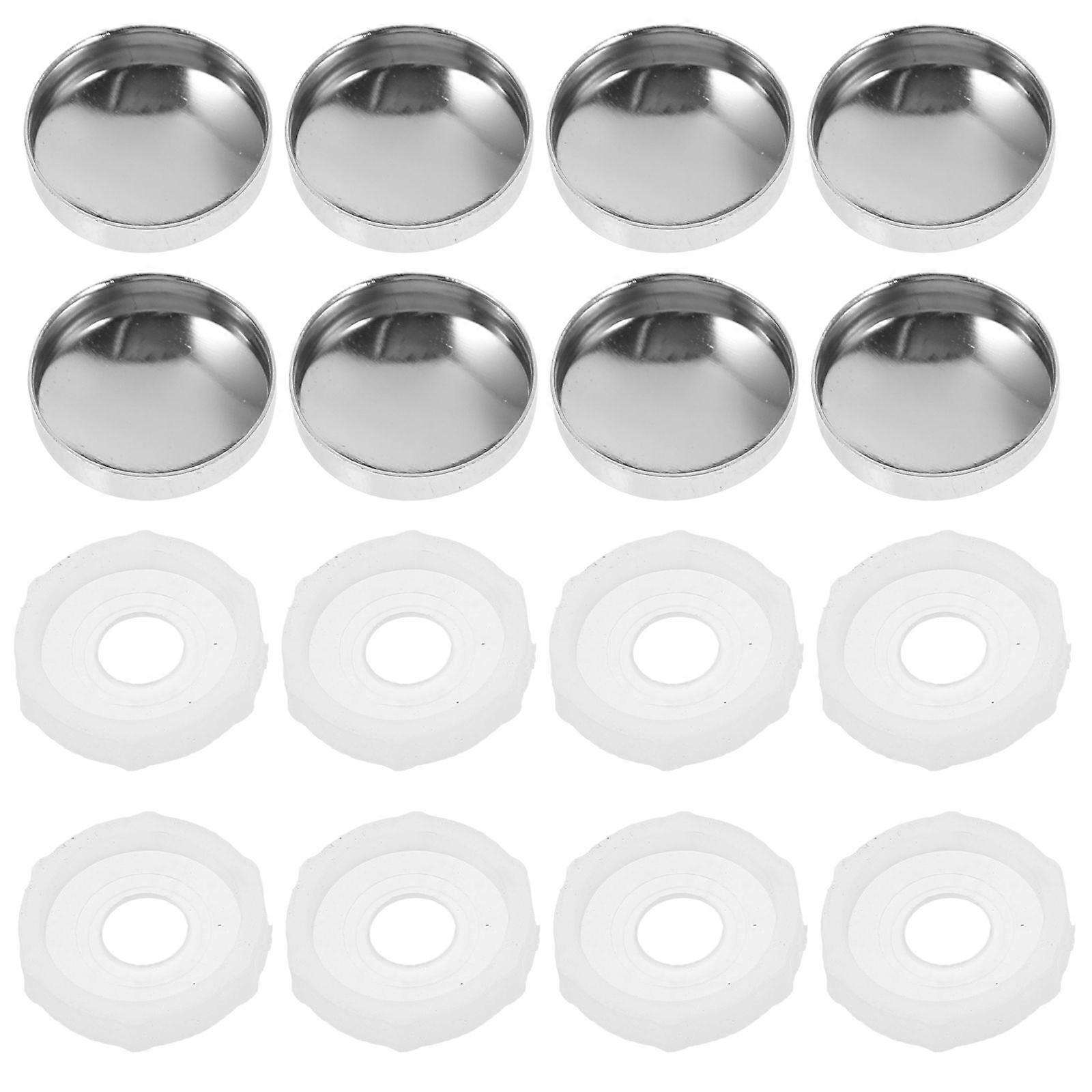 100pcs Unique Bolt Caps Round Caps Multi-use Bolt Caps Practical Screw Caps