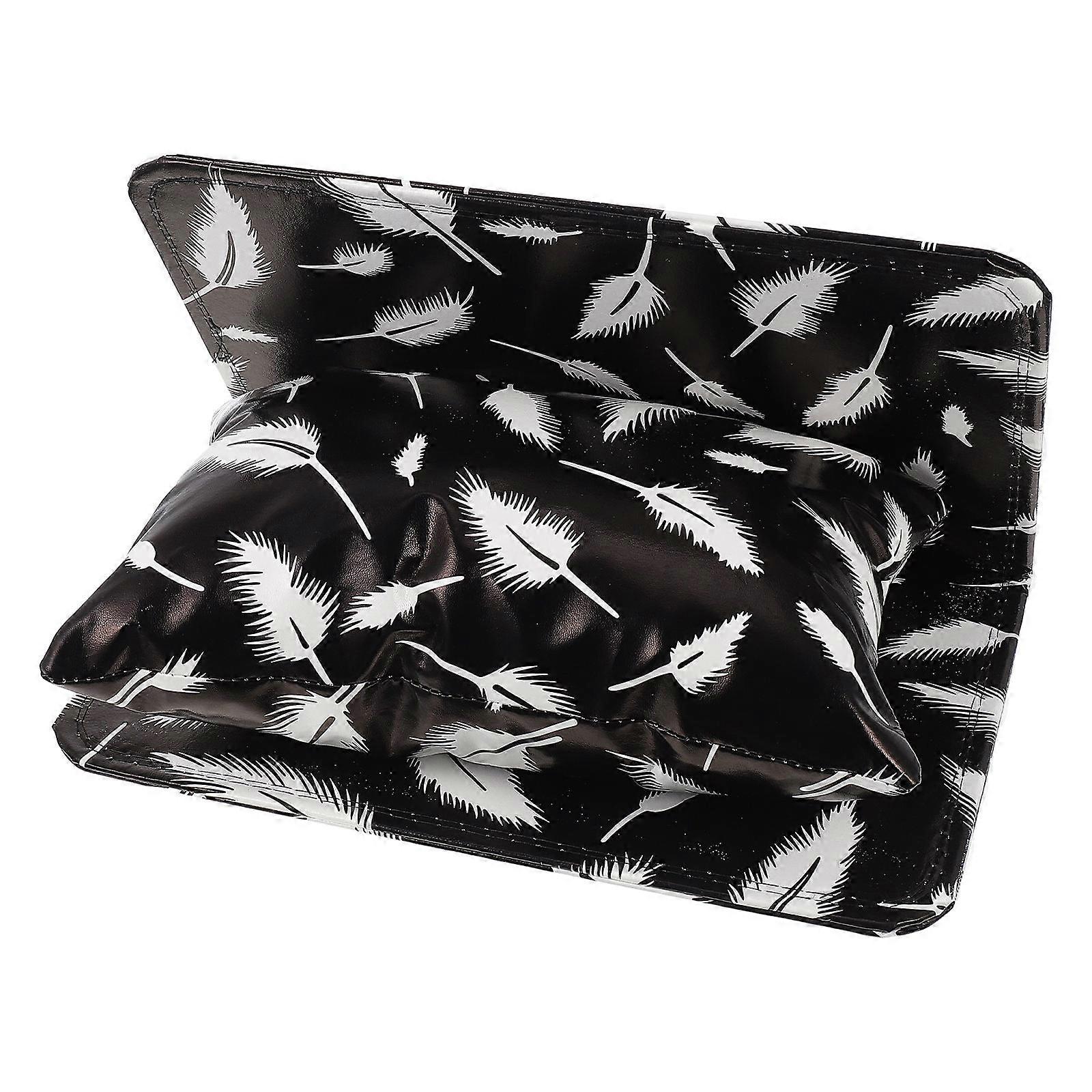 Hand Pillow Nail Art for Manicure 1Set Black Comfortable Support