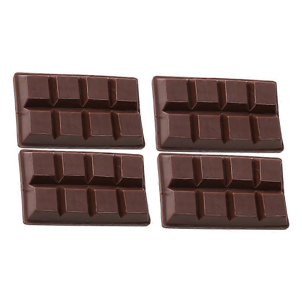 Realistic Small Chocolate Model Display Props For Party And Home Use 20Pcs Decorative PVC Material