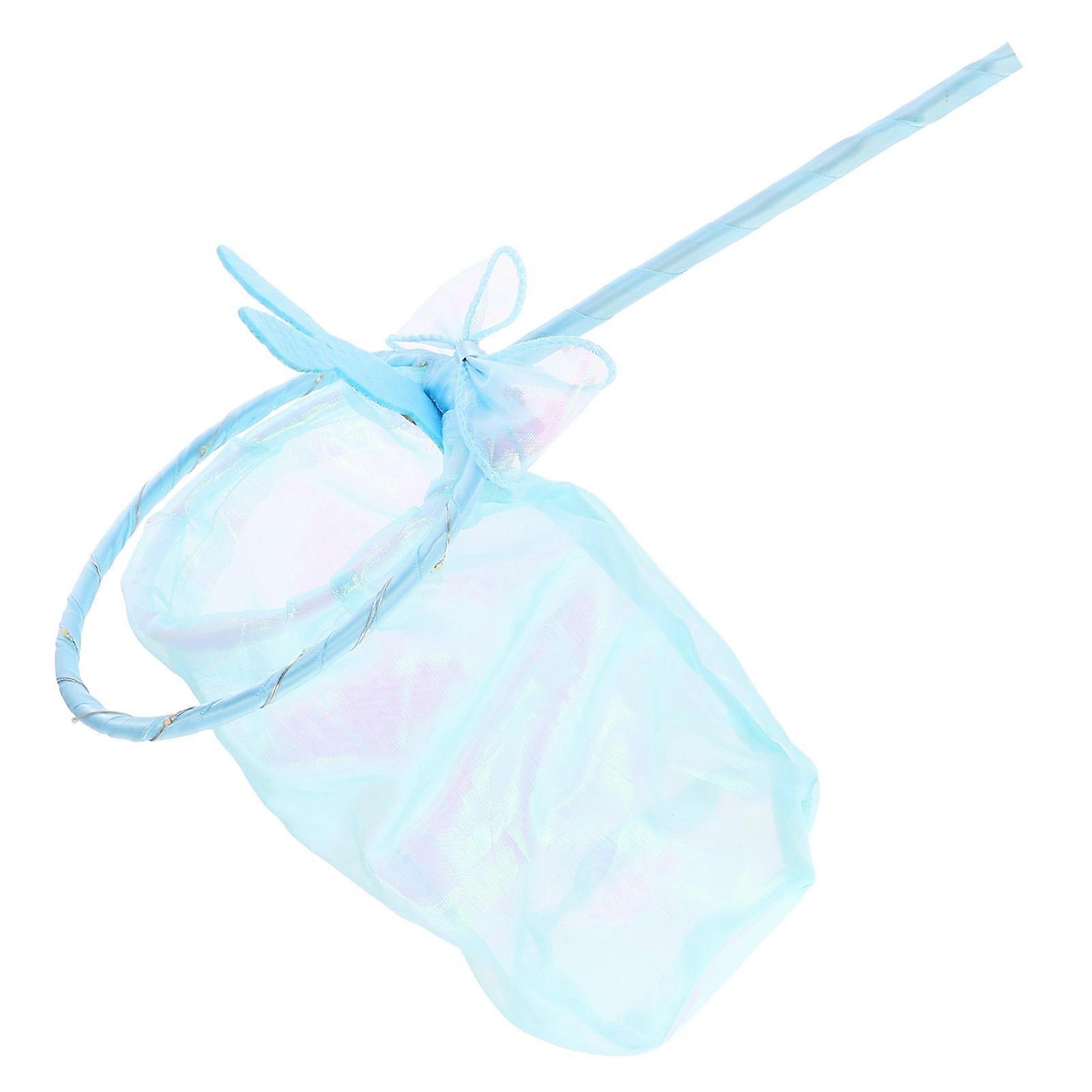 Glowing Easter Party Bag Blue Fabric Versatile Usage Small Gift Bag for Storage