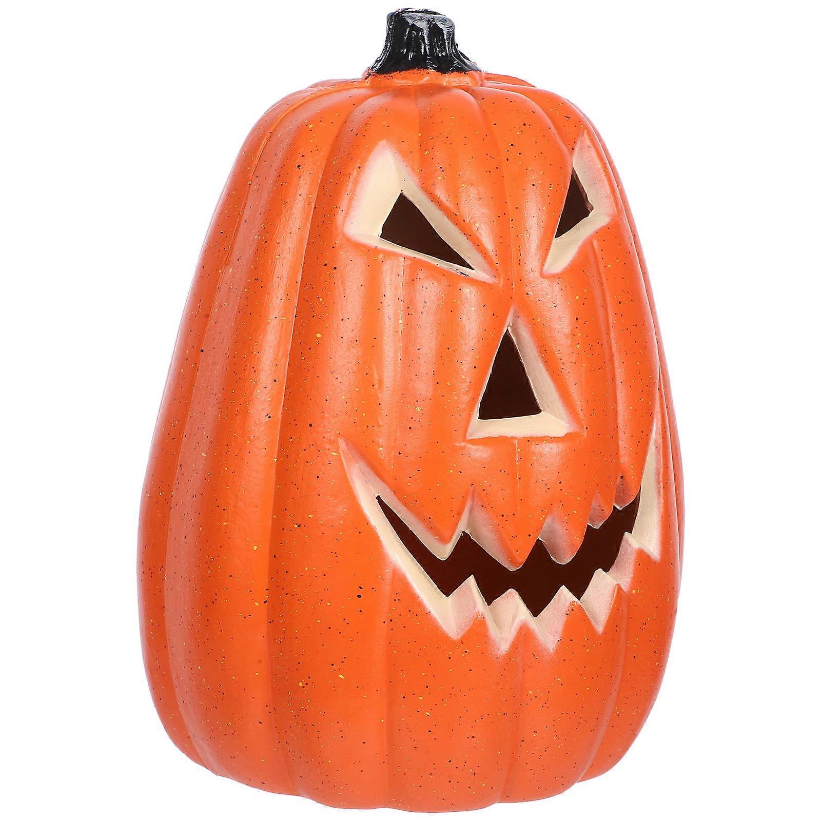 4Pcs Halloween Pumpkin Lantern Light Up Decoration with LED Light