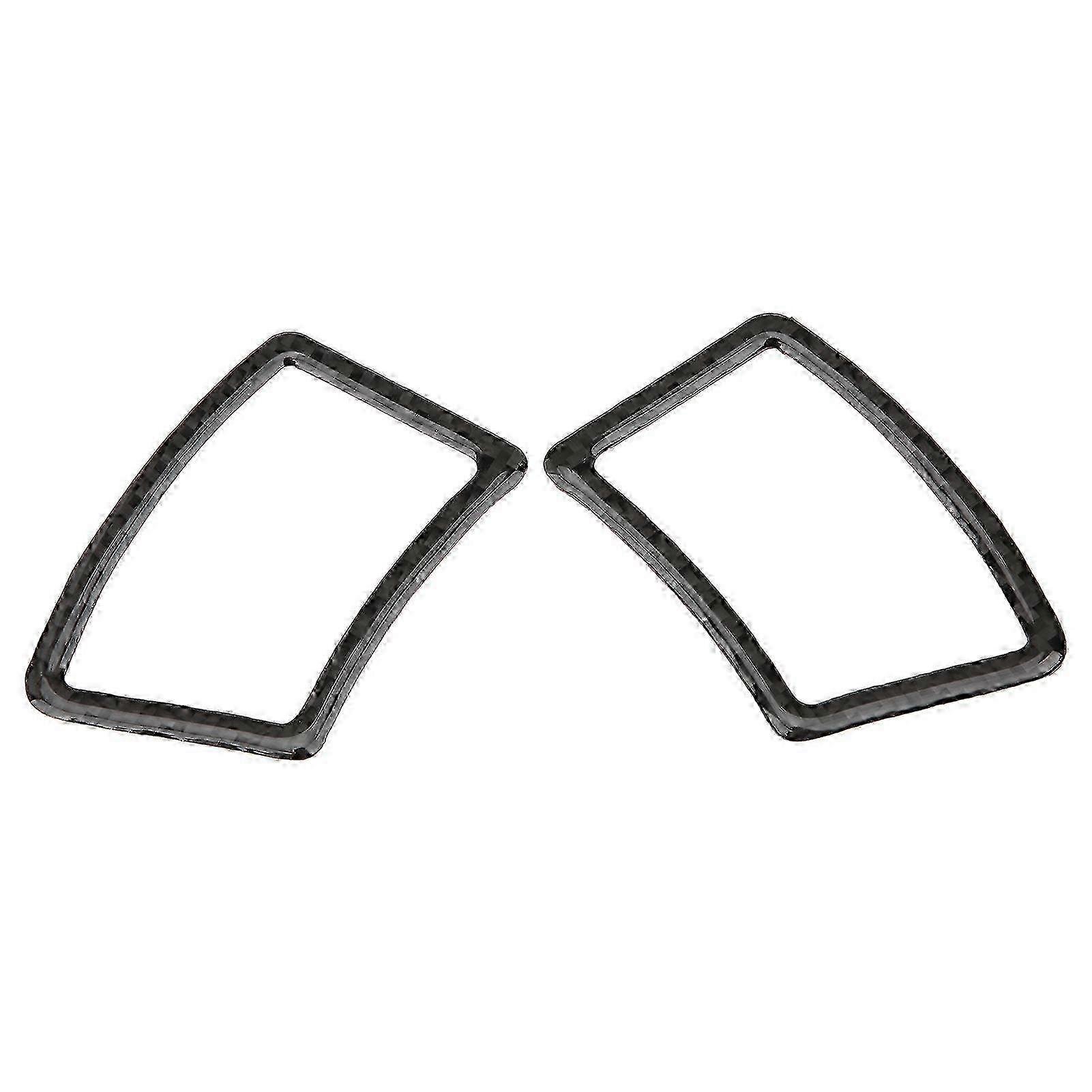 2pcs Front Fog Light Trim Frame Bumper Side Carbon Fiber Style Decoration Fit for X1 2020 2025