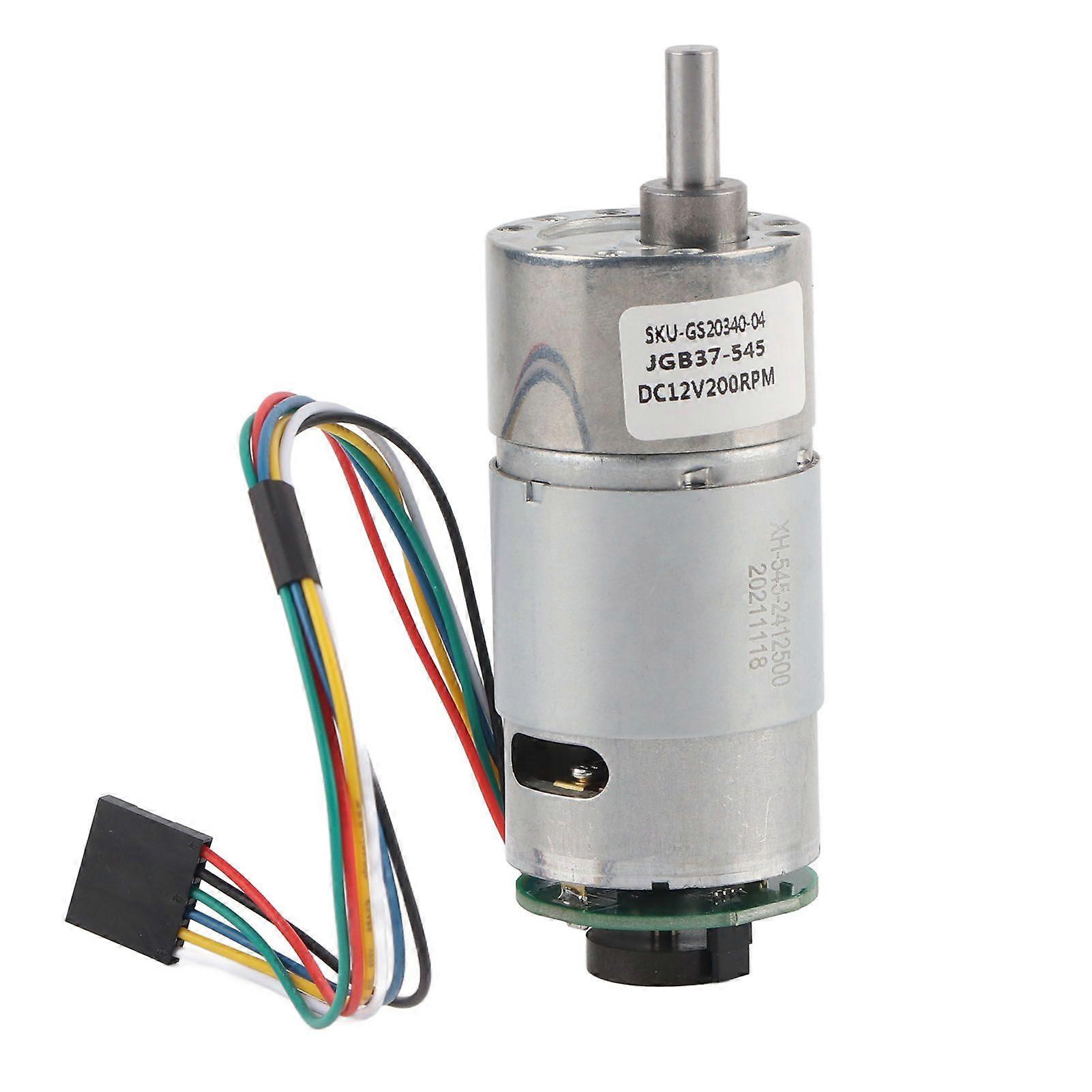 High quality  Encoder reduction motor 37GB-545 large torque encoder motor 12V/24V (1...
