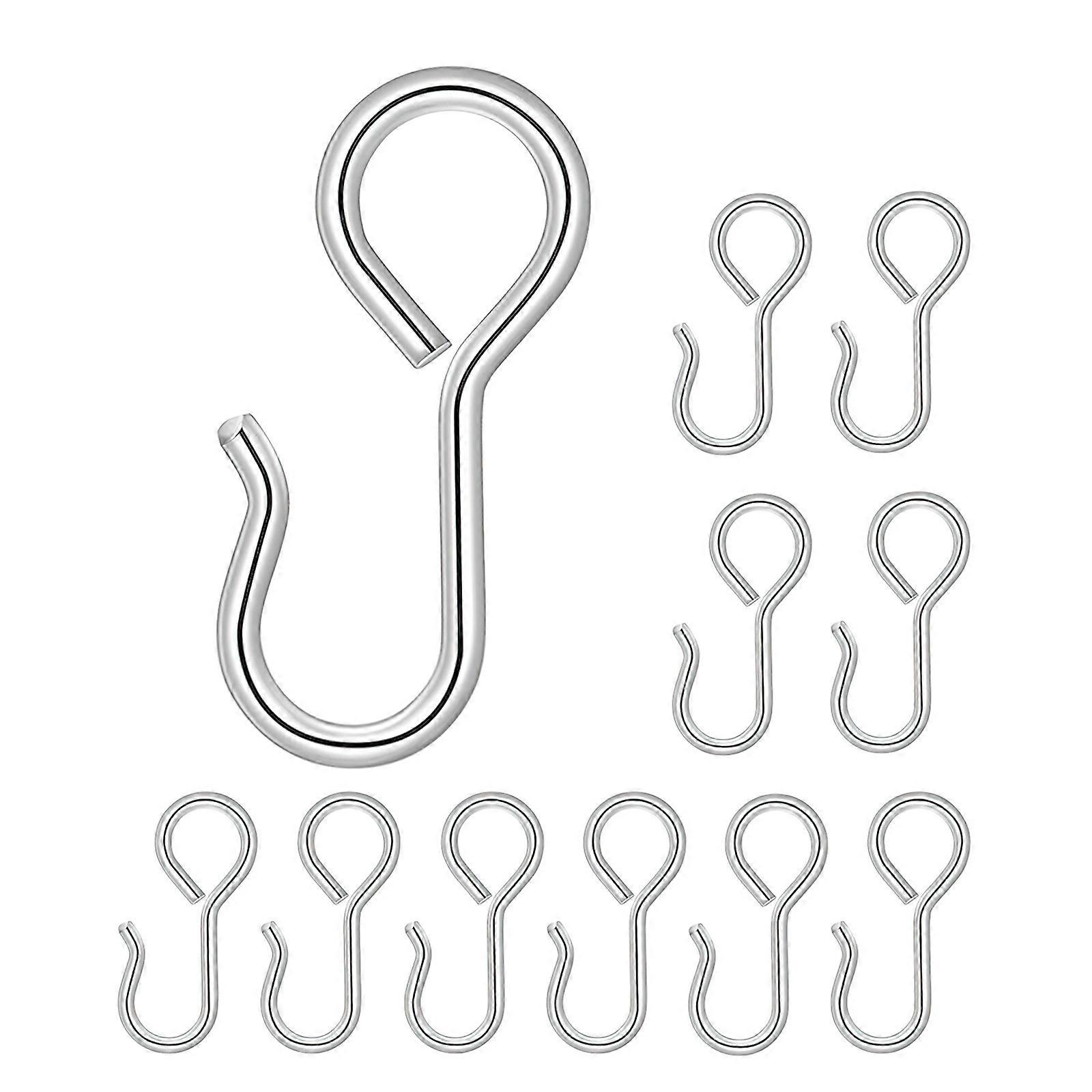 Metallkrok för bilsätesöverdrag för bilägare 2,3 x 0,8 x 0,15 cm 50 st