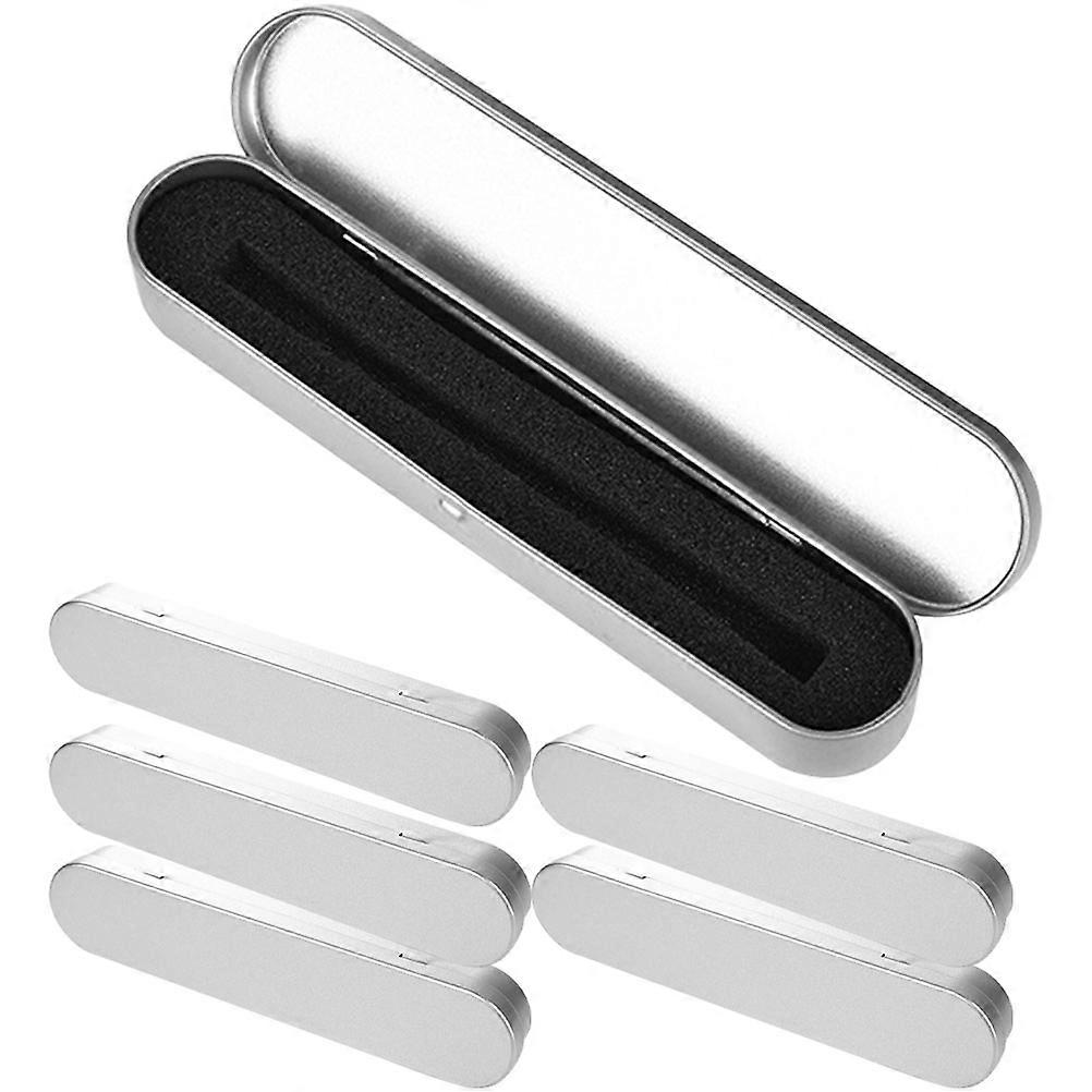 Multi-Function Pen Organizer Metal Pen Case for Daily Use 18Pcs