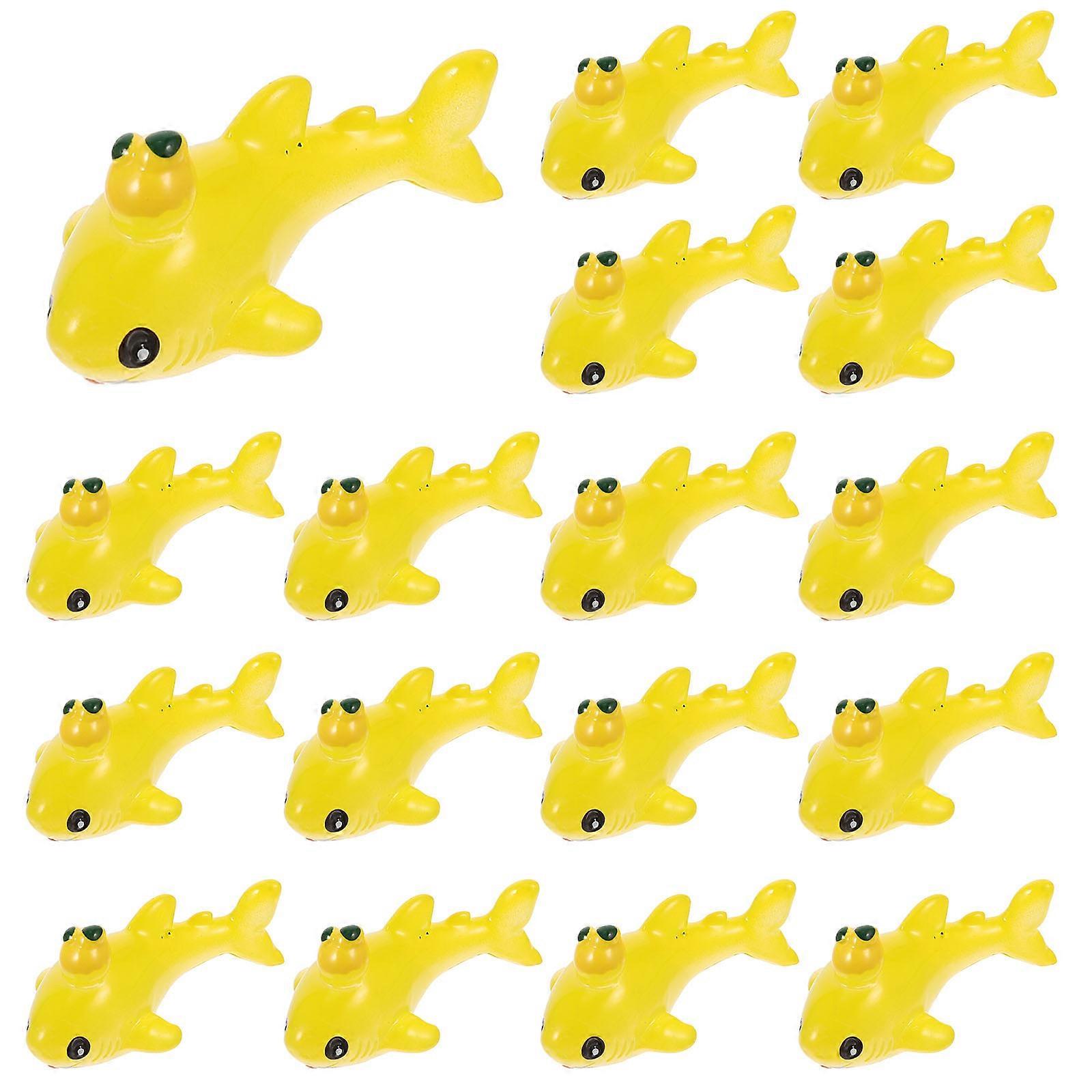 Tiny Animals Figures Landscaping Marine Animals for Decoration 80Pcs