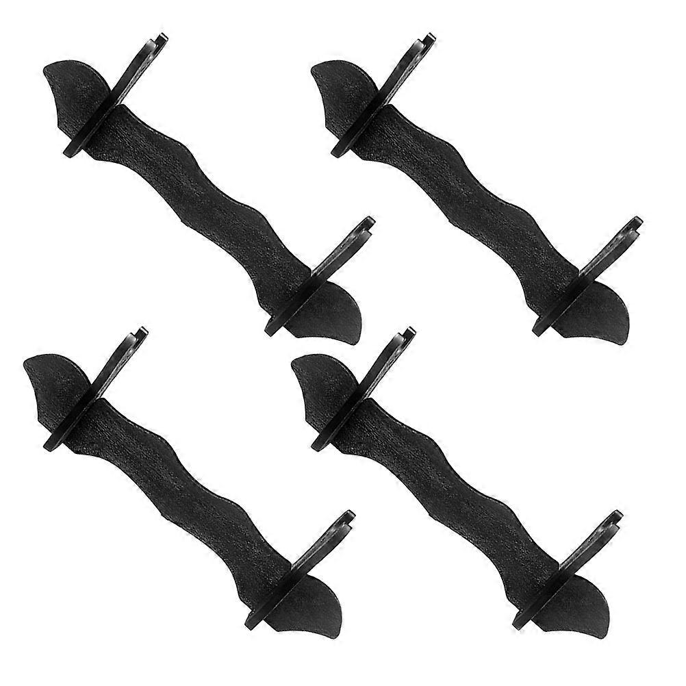 Japanese Storage Rack 12 Pcs Space-saving Display Stand For Stick Black Durable Plastic Construction