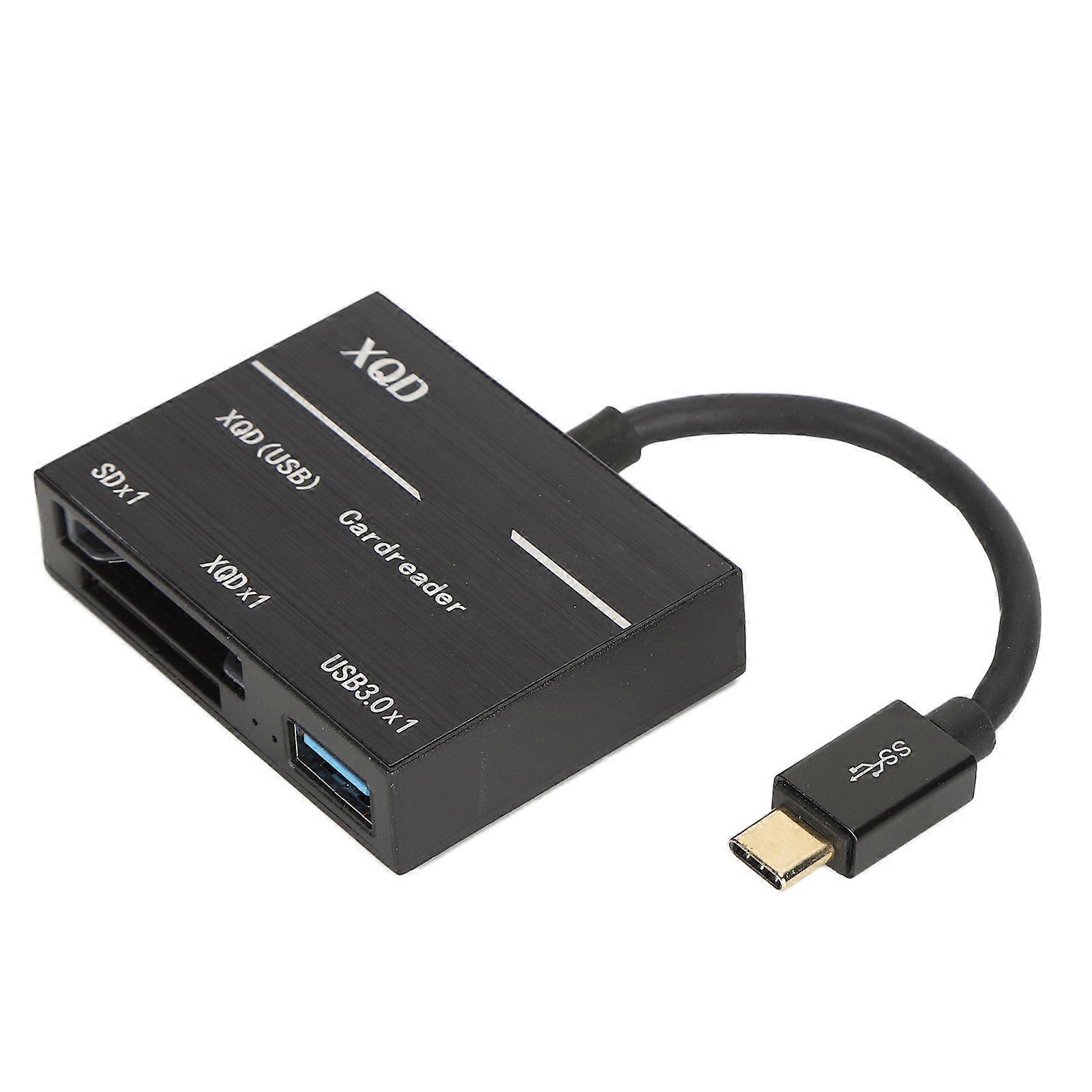Type C to XQD Storage Card Reader High Speed Compatible USB3.0/2.0 with LED Work Indicator