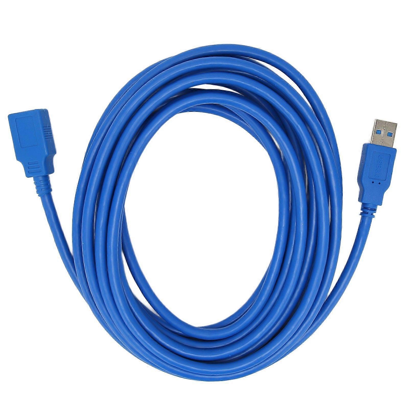 USB 3.0 Extension Cable 5Gbps High Speed Transmission 5m Light Portable High Performance Data Extension Cable for Home