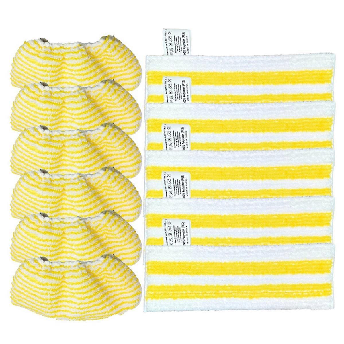 11 szt. ściereczek do mopa parowego do odkurzacza ręcznego Karcher Easyfix SC2 SC3 SC4 SC5 z mikrofibry