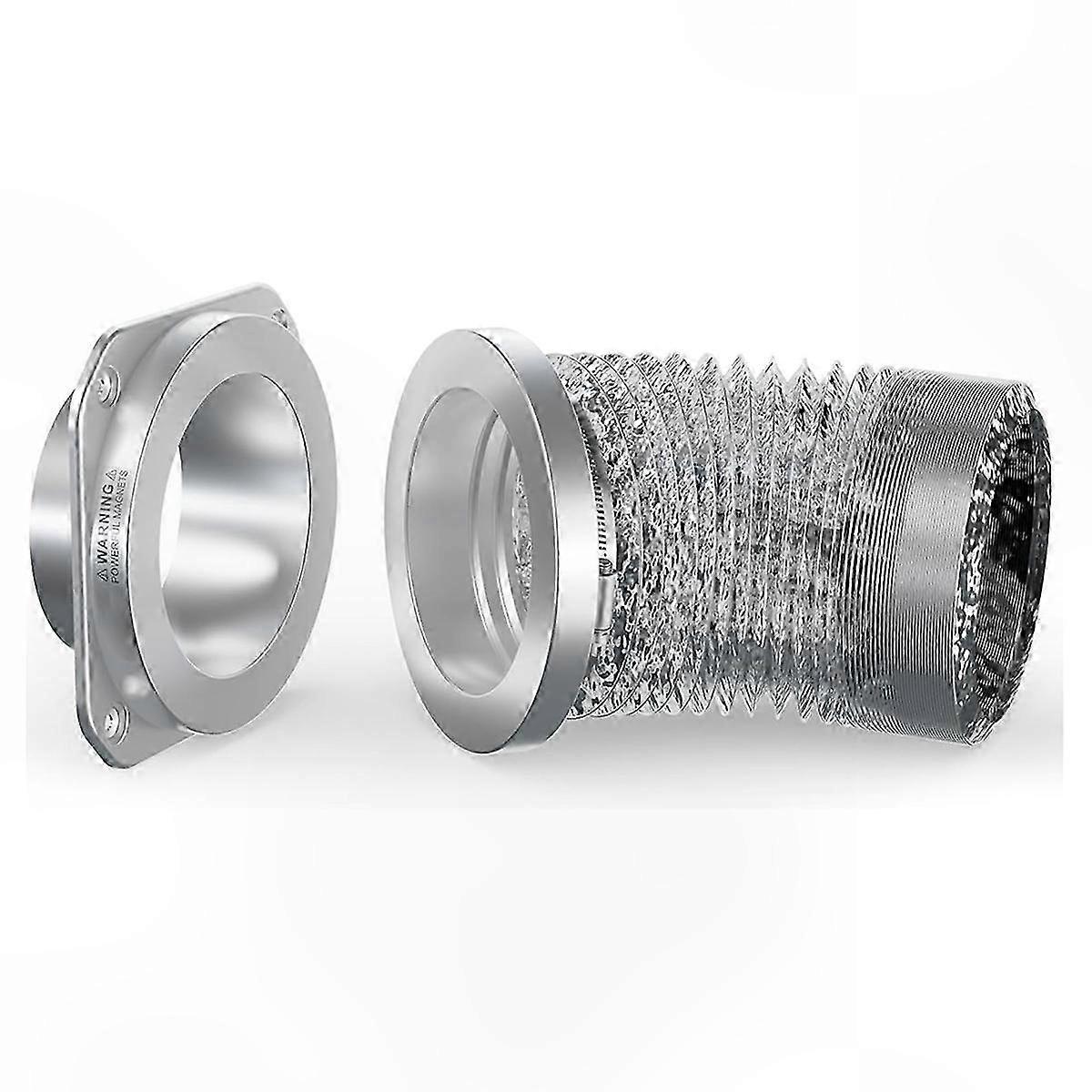 Airtight Magnetic Dryer Vent Connector Kit - Quick Connect, Easy Clean, Durable Design for Efficient Ventilation Solutions
