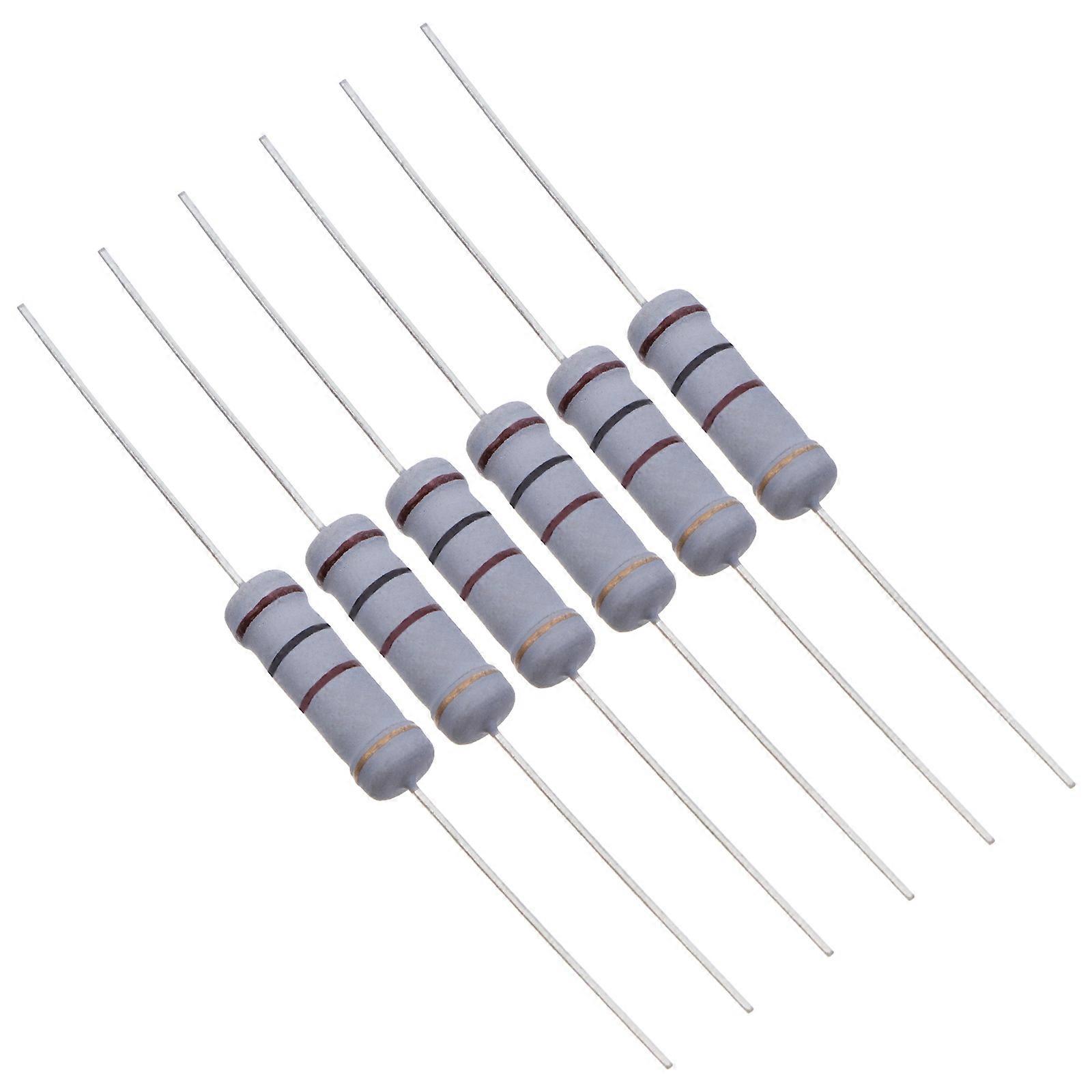 2W Resistor Carbon Film Resistor for Home Electronics 100Pcs