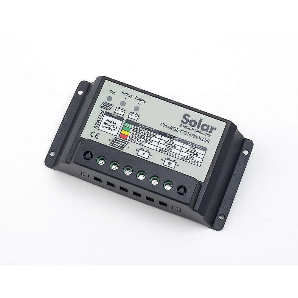 Solar Technology 10a Dual Battery Charge Controller